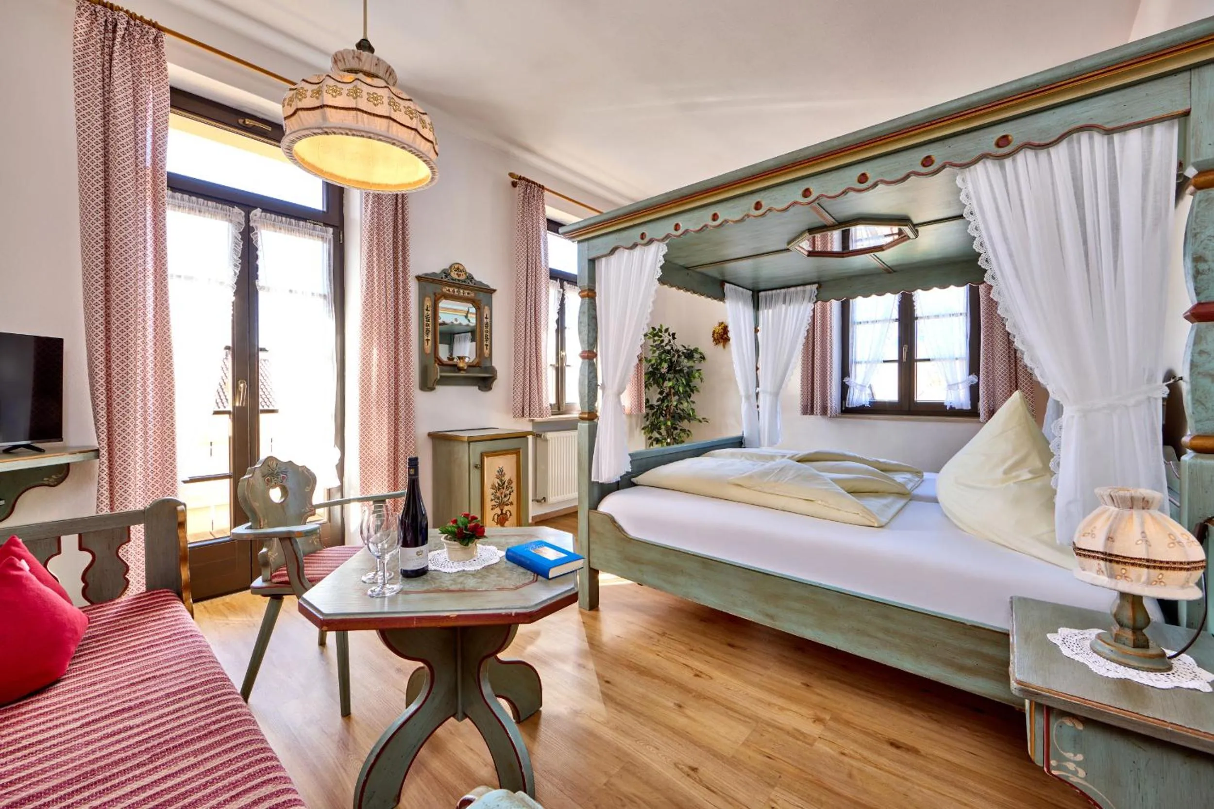 Bed in Hotel Drei Mohren