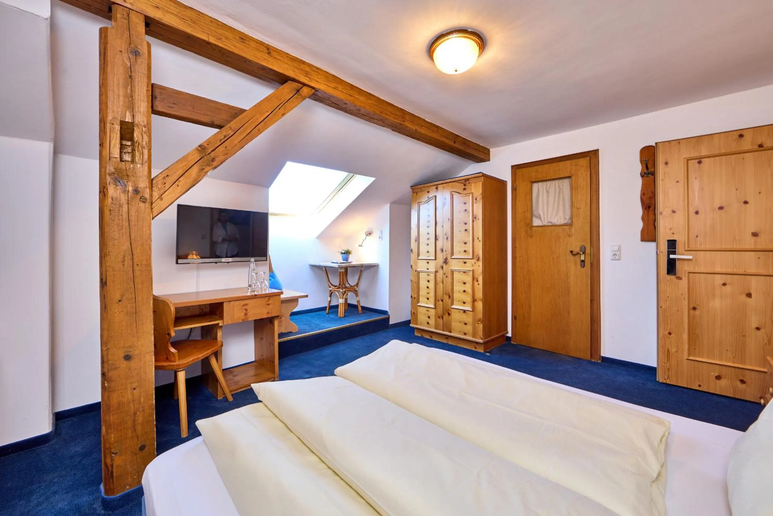 Bed in Hotel Drei Mohren