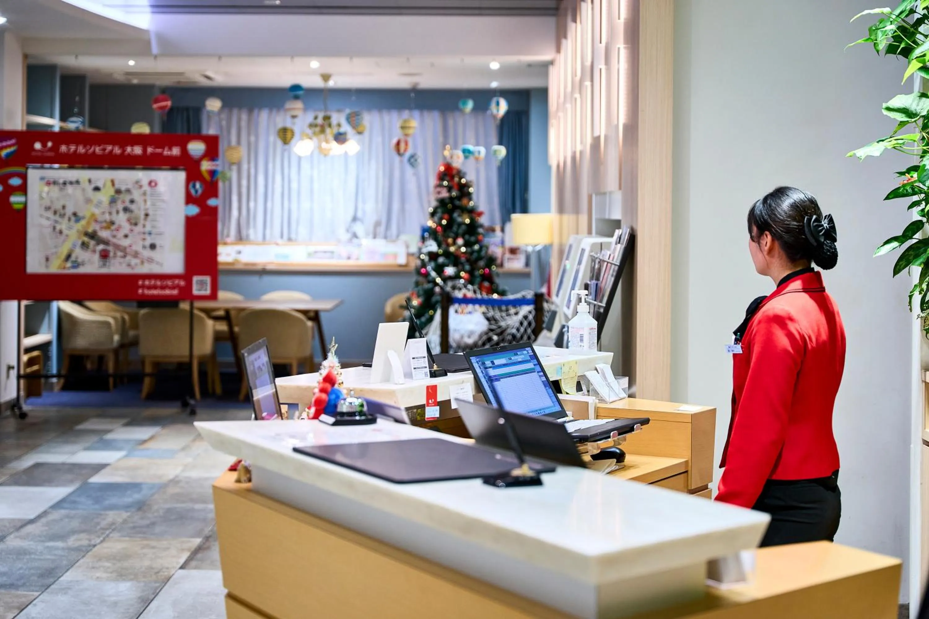 Lobby or reception in Hotel Sobial Osaka Dome