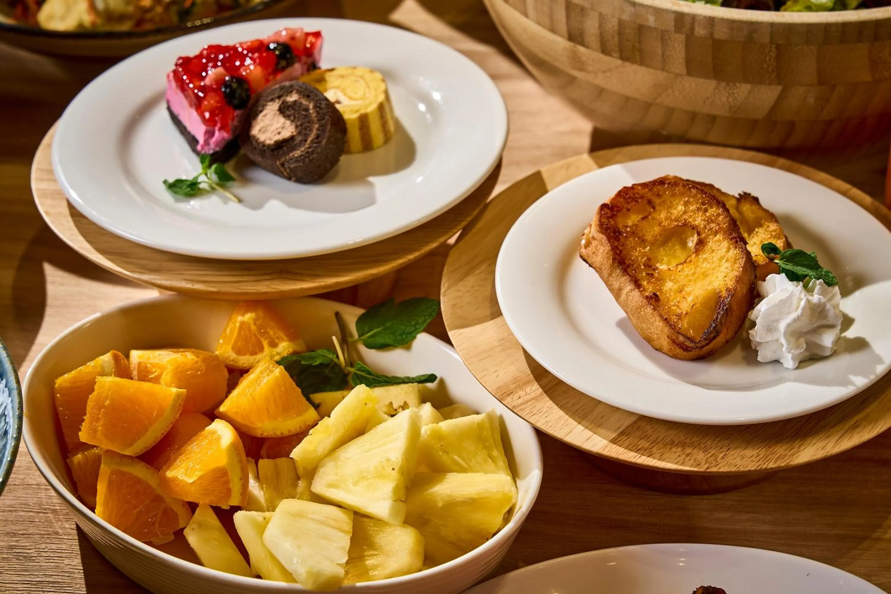 Buffet breakfast in Hotel Sobial Osaka Dome