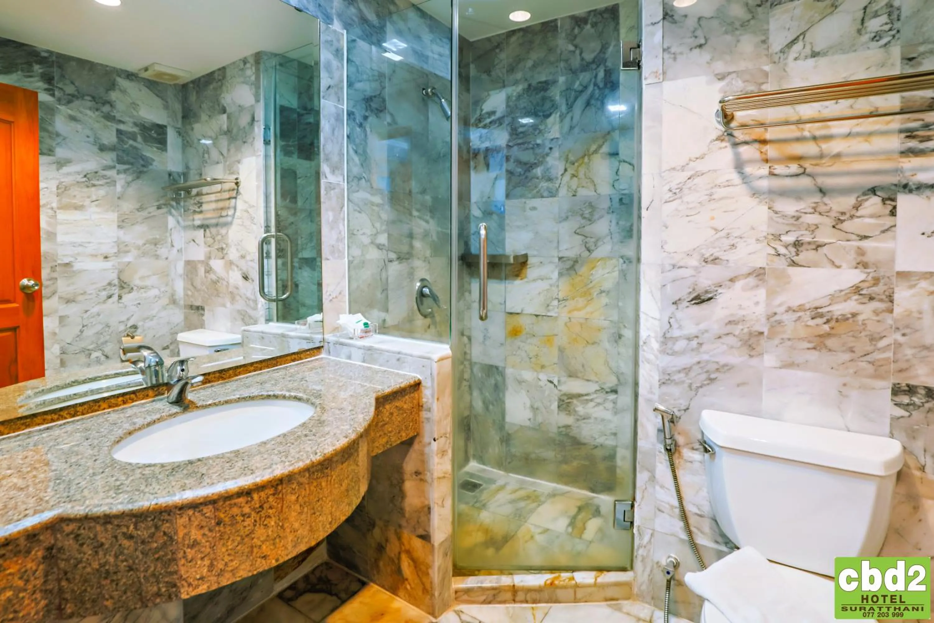 Bathroom in CBD 2 Hotel