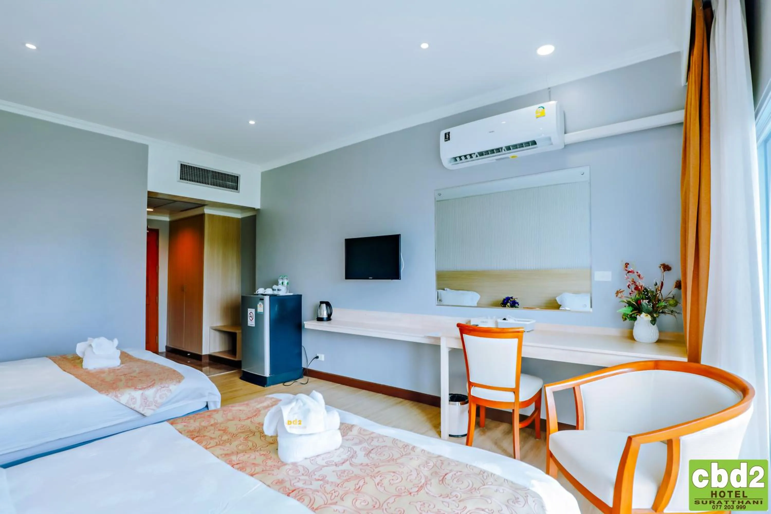 Photo of the whole room, Bed in CBD 2 Hotel