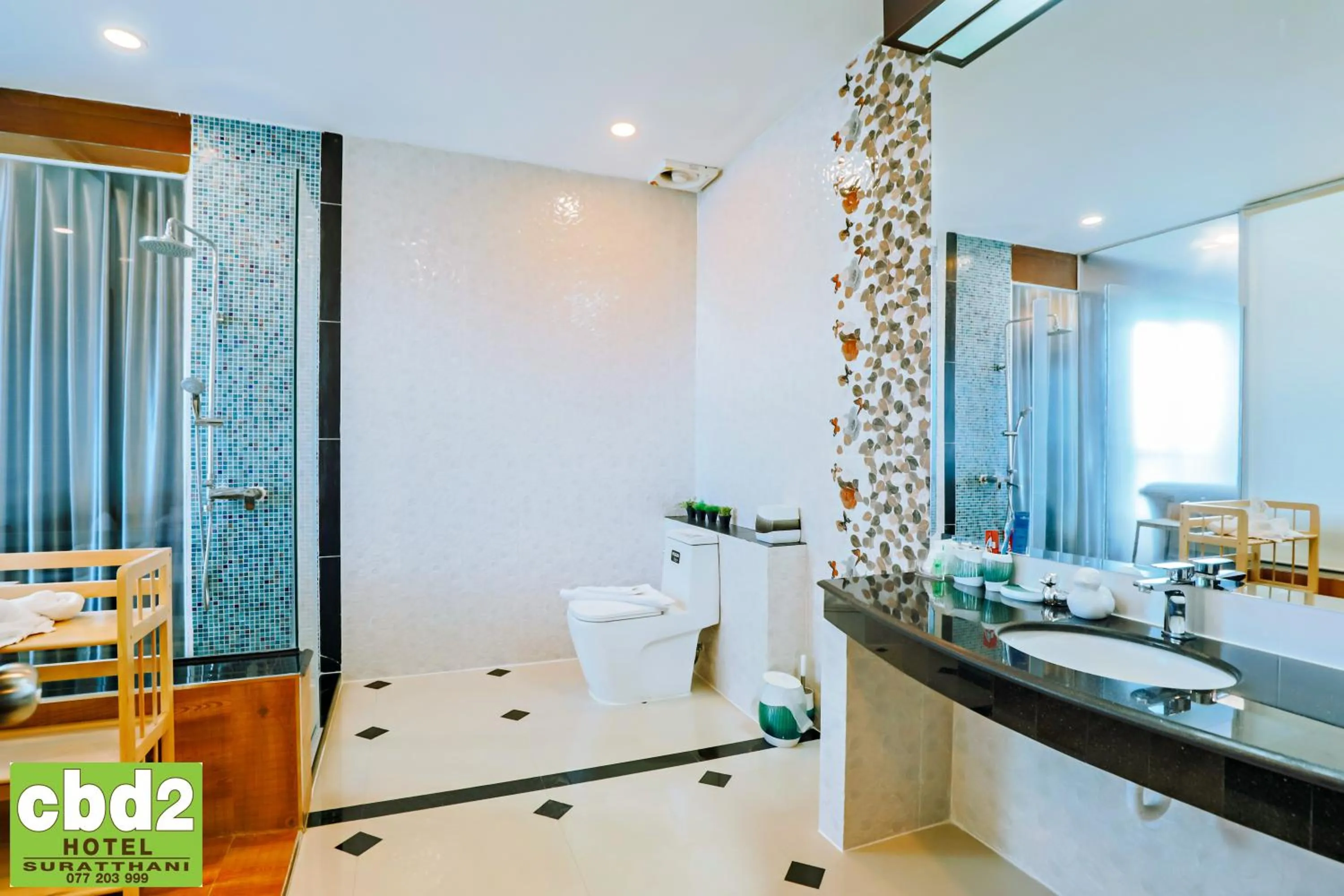 Bathroom in CBD 2 Hotel
