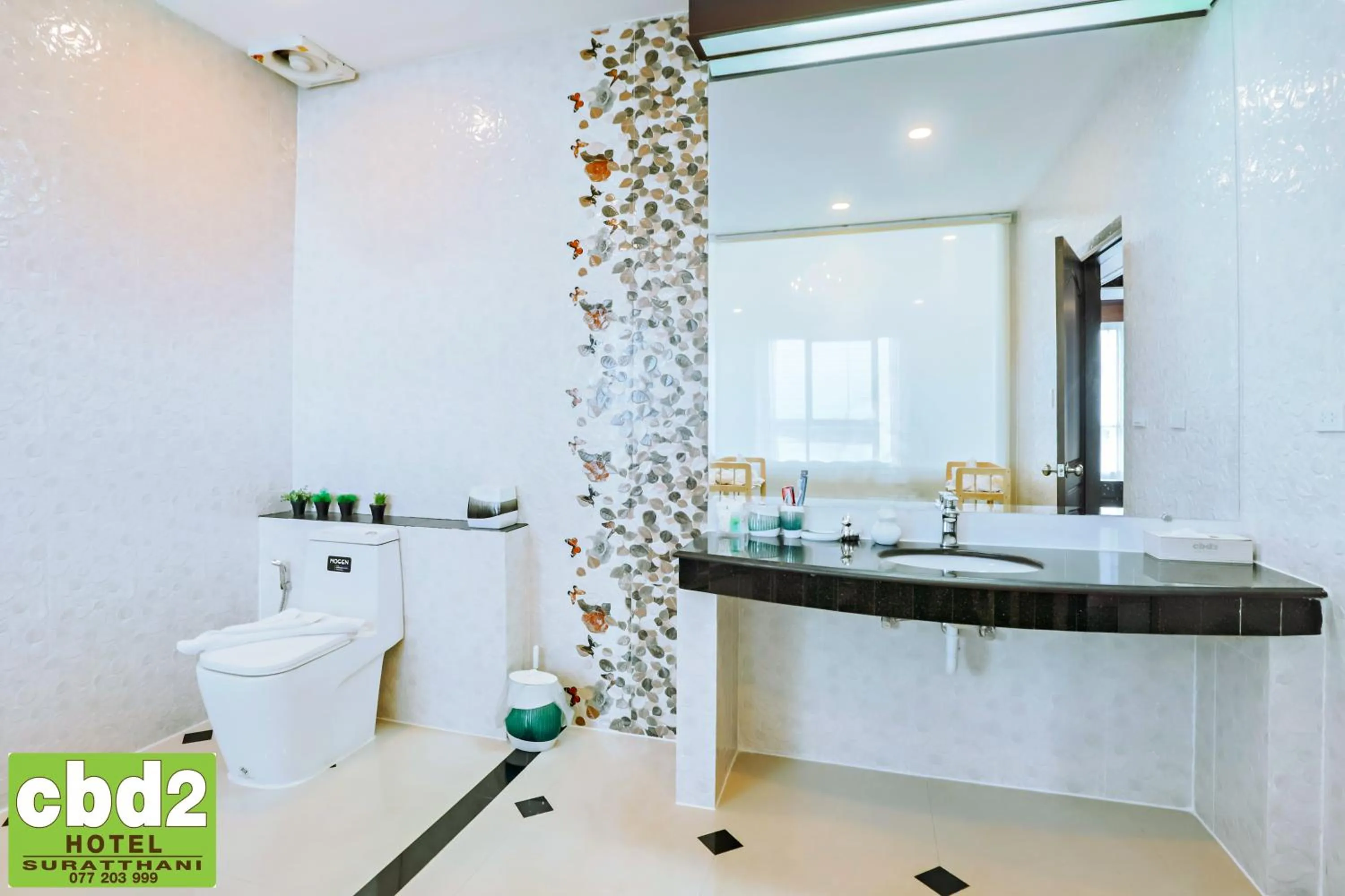 Bathroom in CBD 2 Hotel