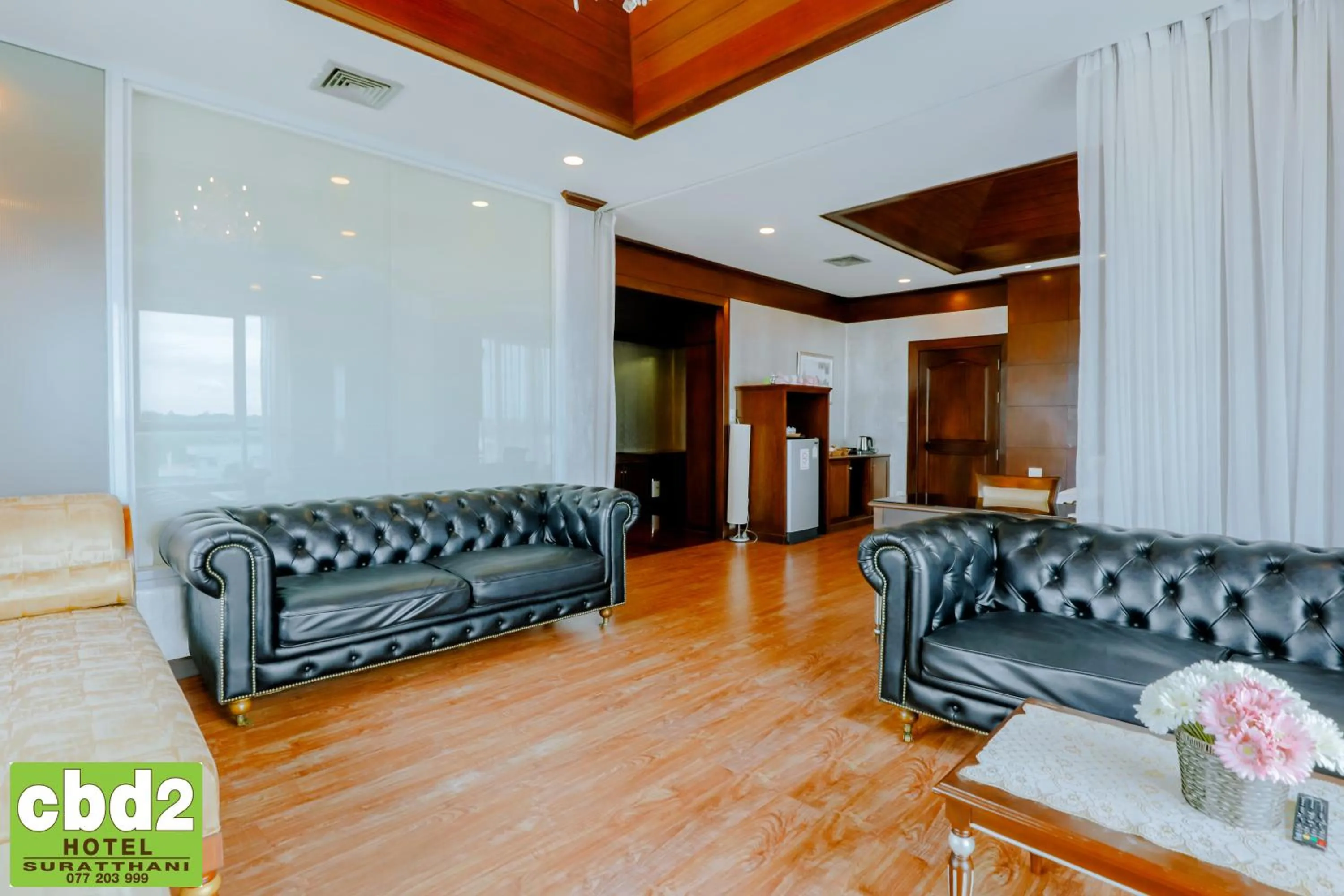 Seating area in CBD 2 Hotel