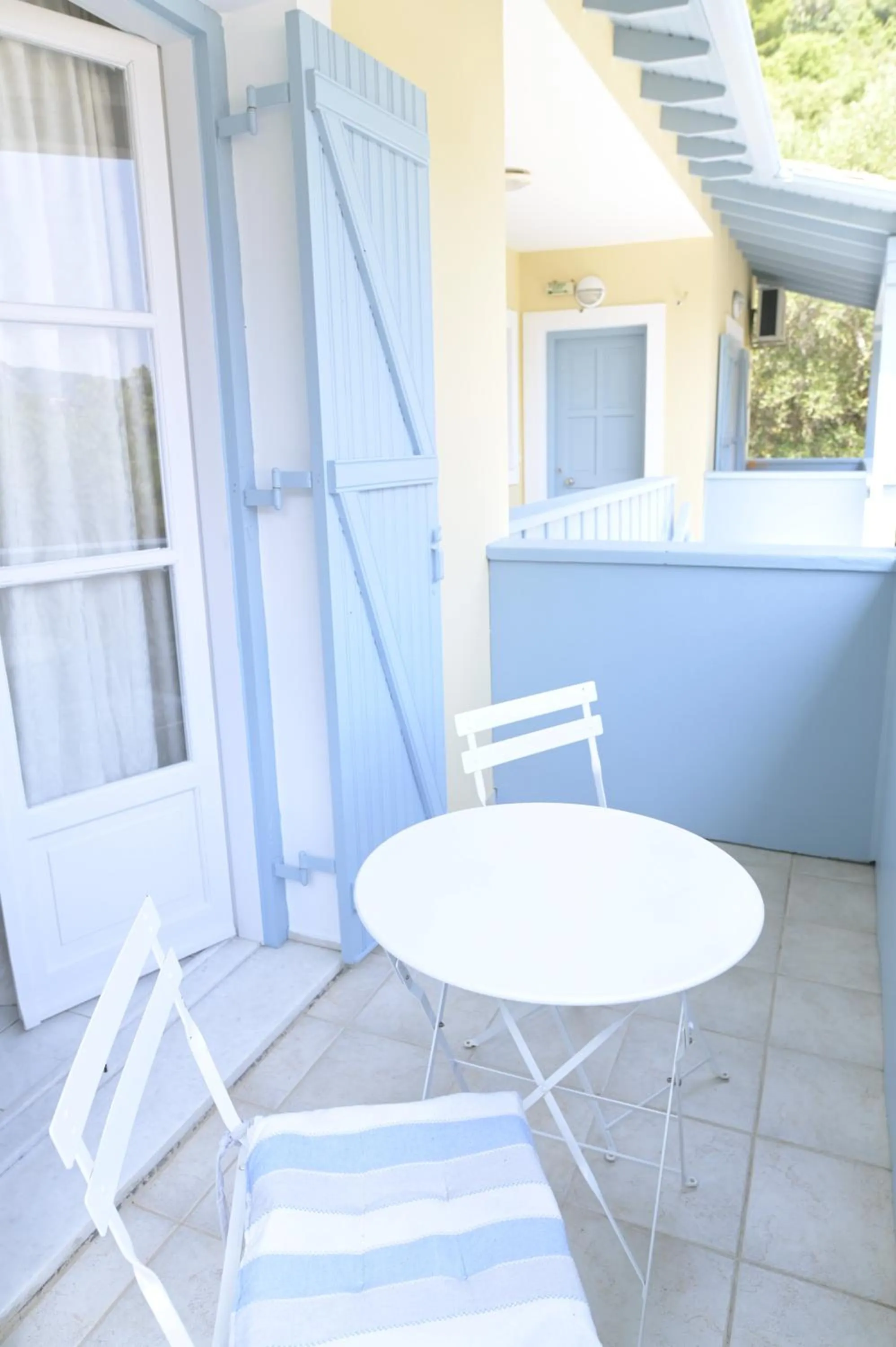 Balcony/Terrace in Nerina Studios Agios Nikitas