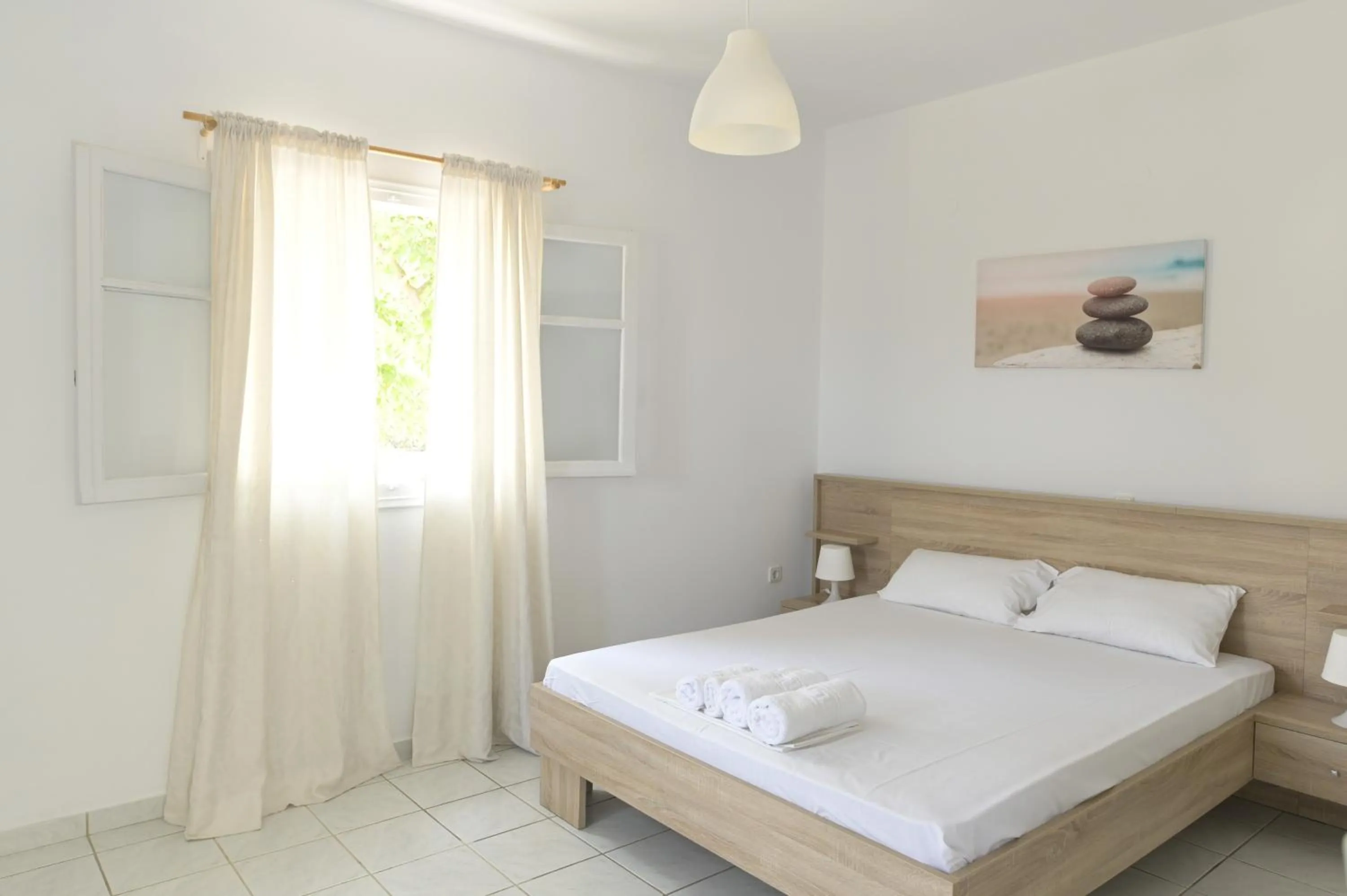 Bedroom, Bed in Nerina Studios Agios Nikitas