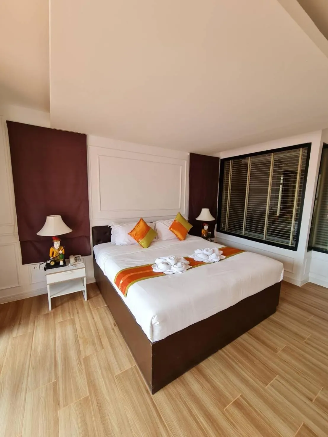 Bed in Elegancy Resort Hua Hin