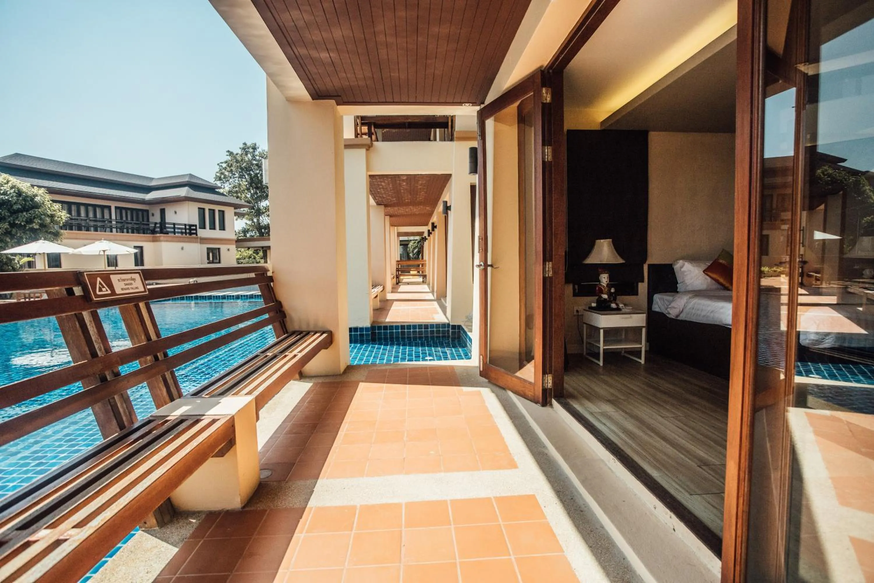 Balcony/Terrace in Elegancy Resort Hua Hin