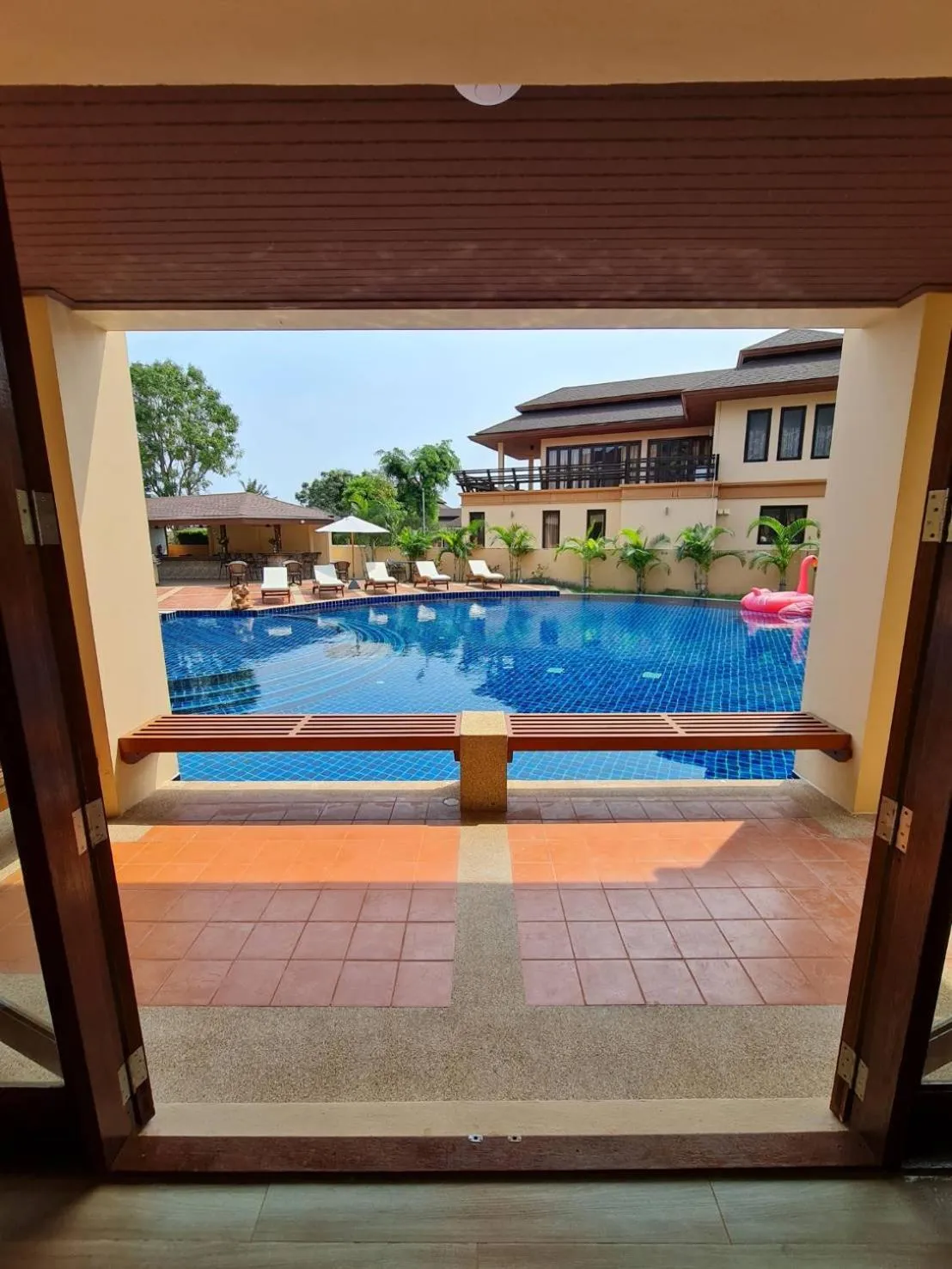 Pool view in Elegancy Resort Hua Hin
