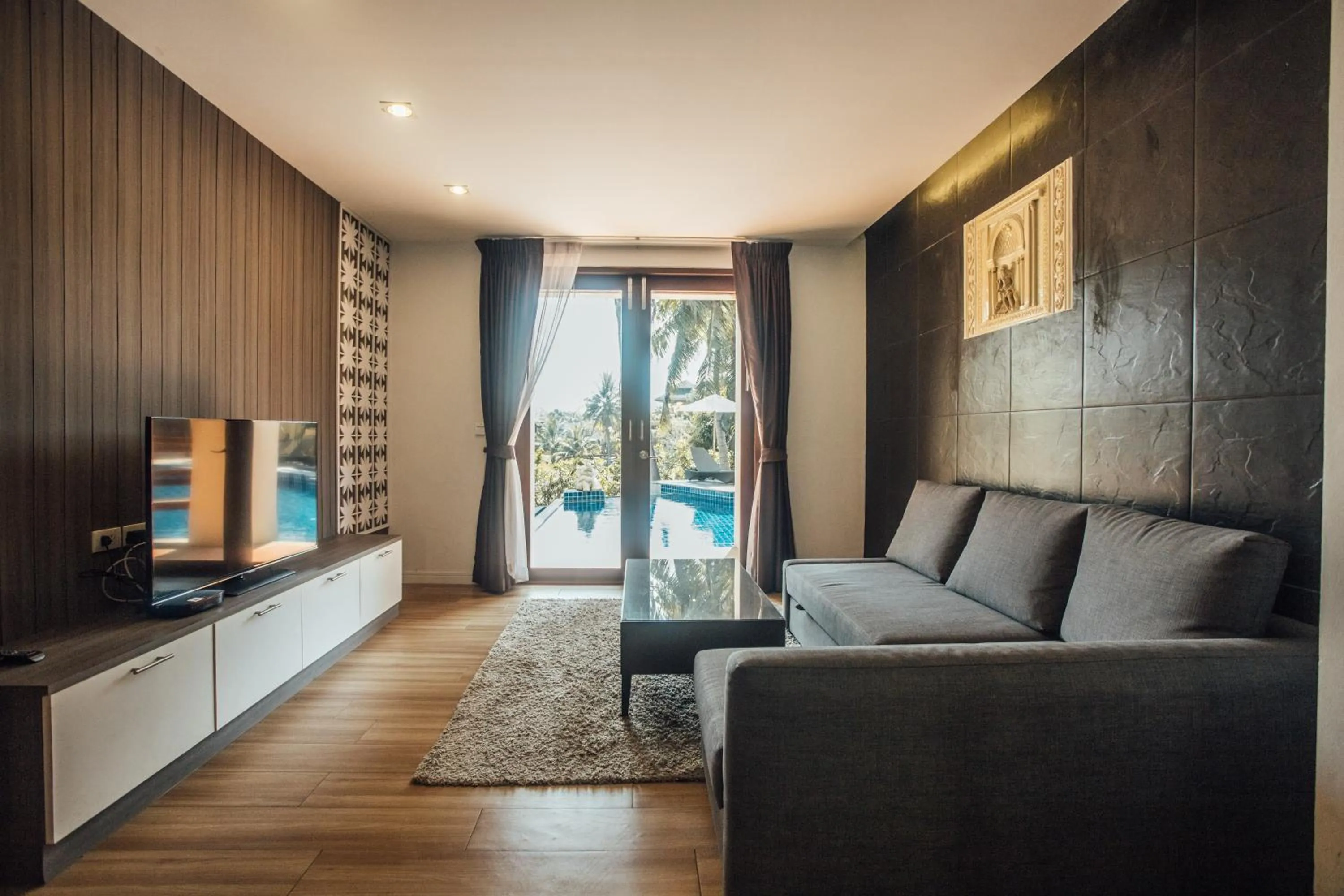 Seating area in Elegancy Resort Hua Hin