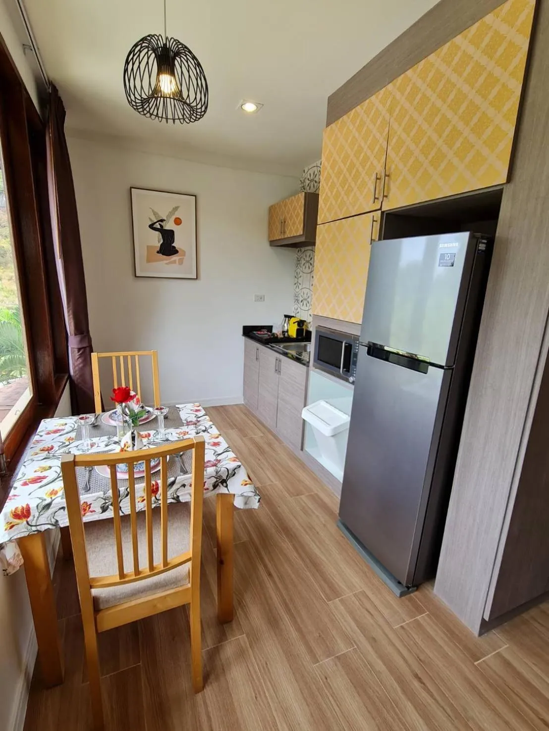 Kitchen or kitchenette in Elegancy Resort Hua Hin