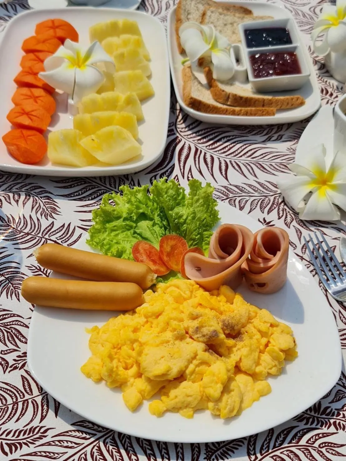 Breakfast in Elegancy Resort Hua Hin