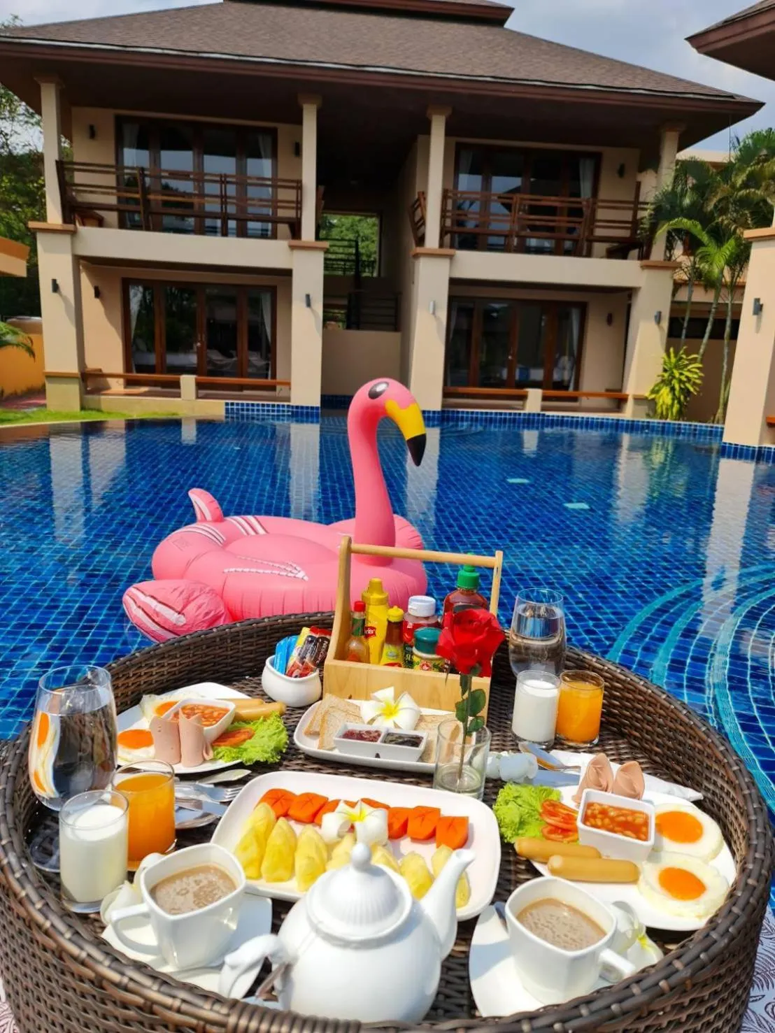 Breakfast in Elegancy Resort Hua Hin