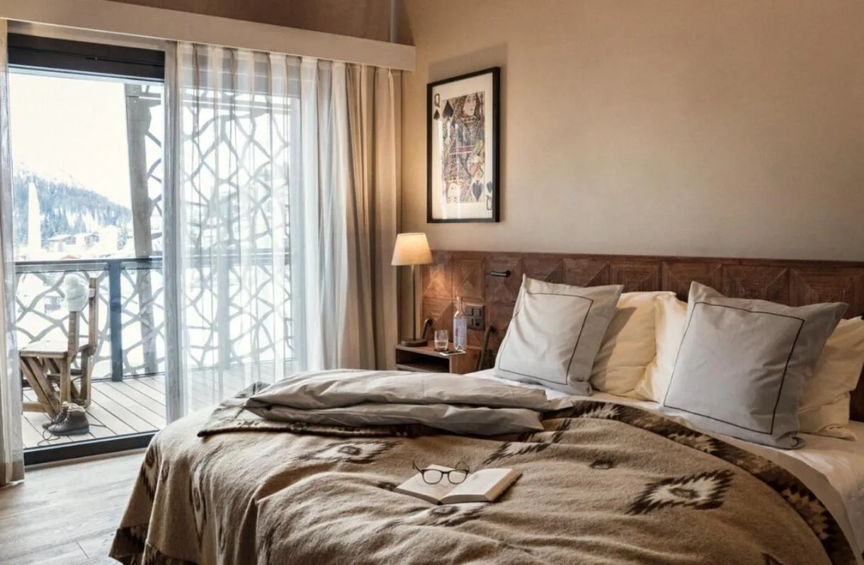 Bedroom, Bed in Valsana Hotel Arosa - Small Luxury Hotel