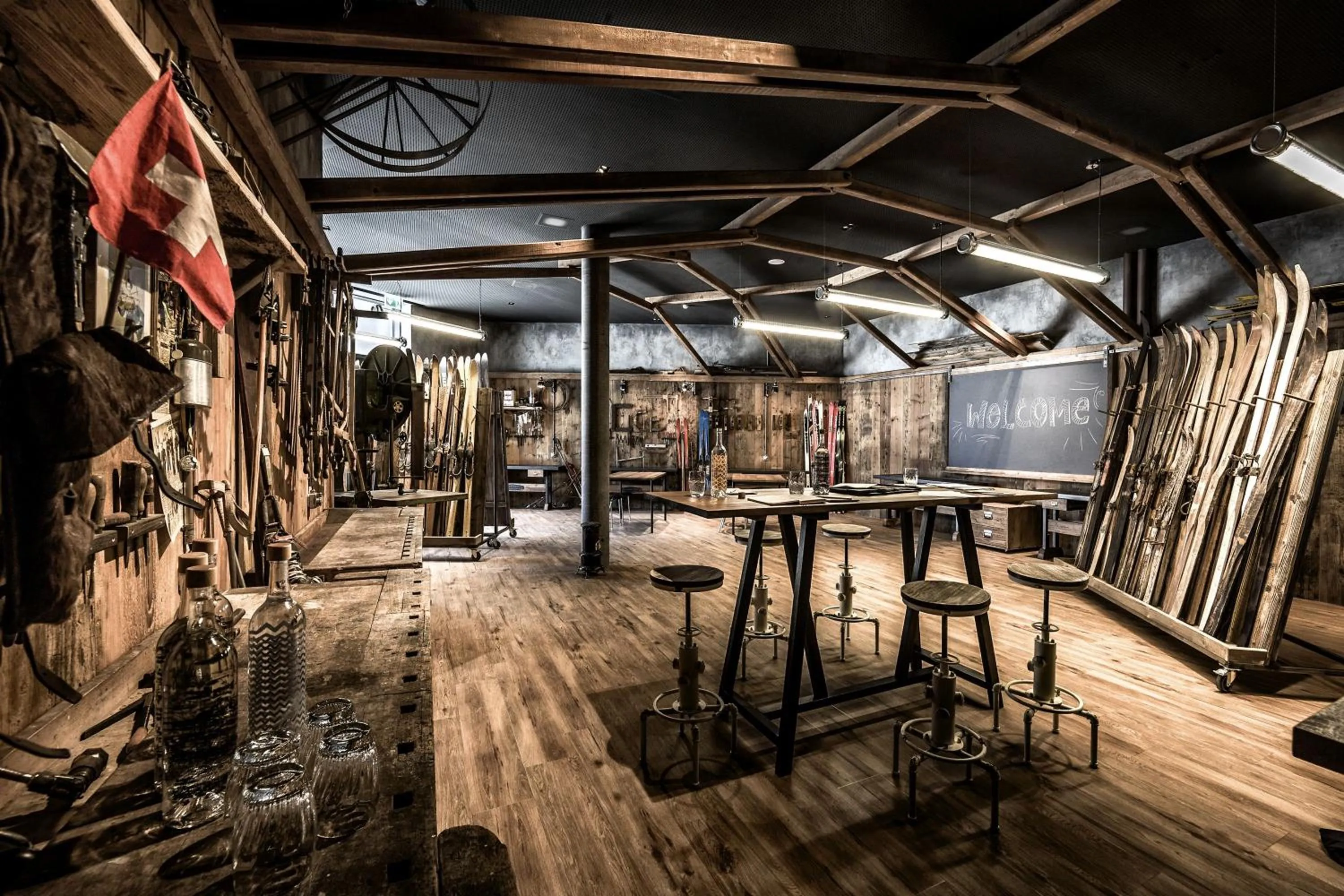 Seating area in Valsana Hotel Arosa - Small Luxury Hotel