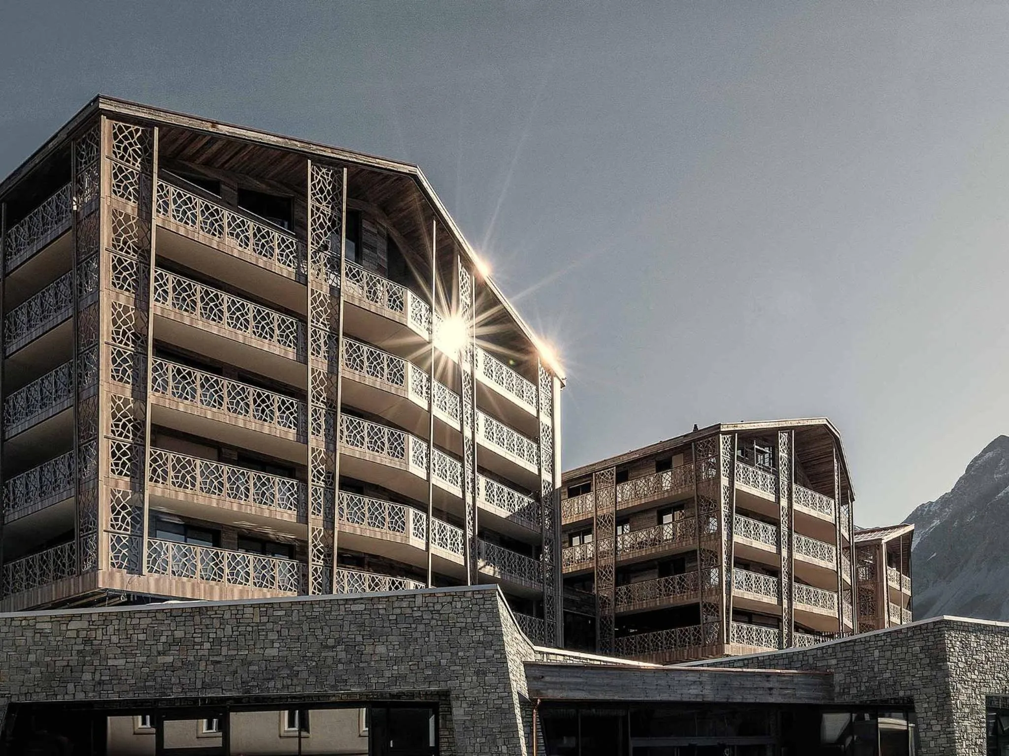 Facade/entrance in Valsana Hotel Arosa - Small Luxury Hotel