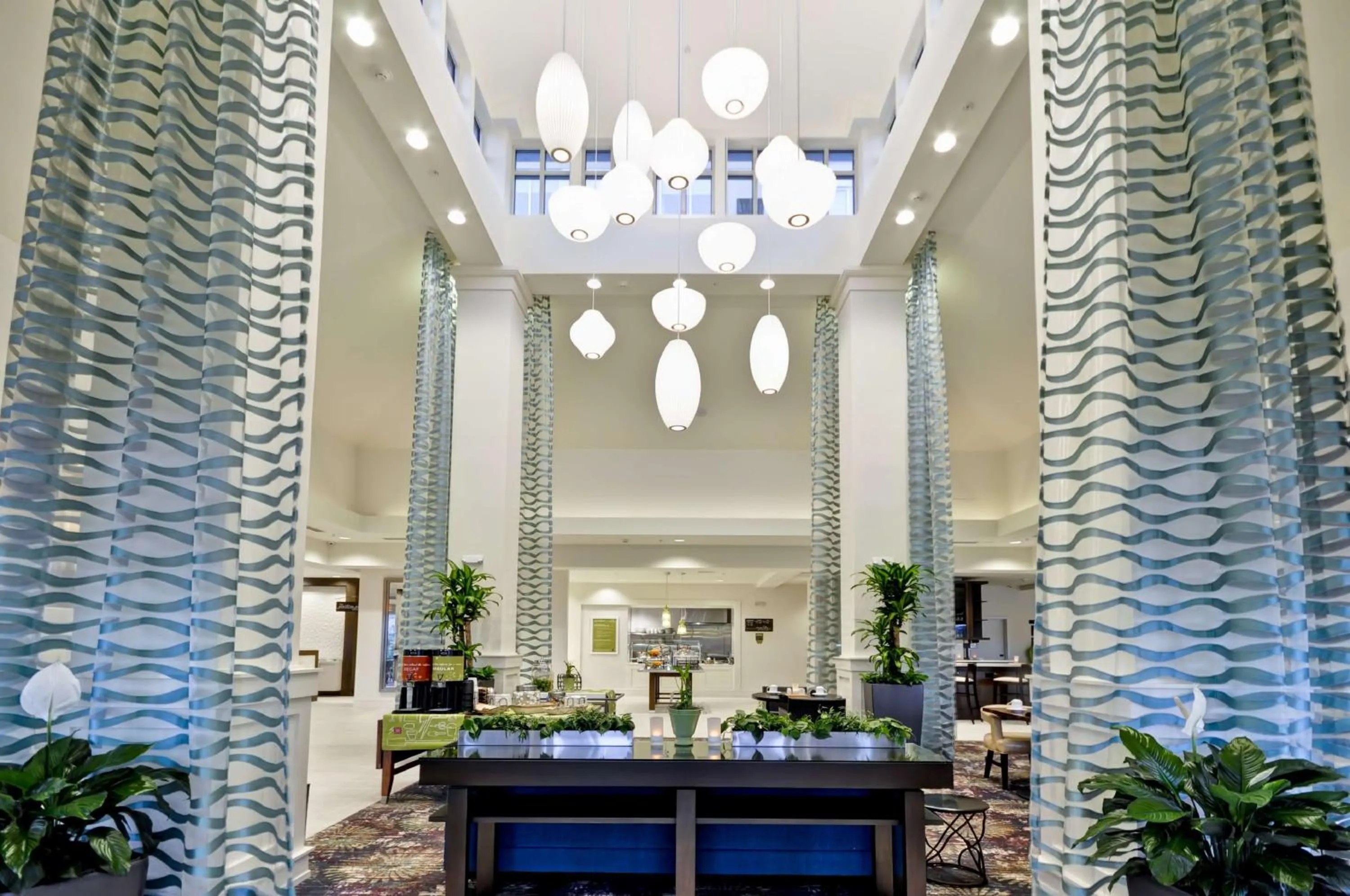 Lobby or reception in Hilton Garden Inn Detroit Troy