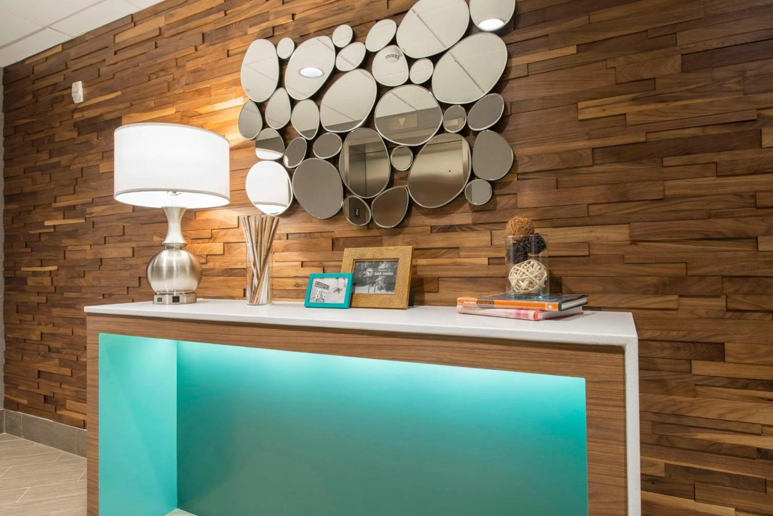 Lobby or reception in Hampton Inn Greenville/I-385 Haywood Mall, SC