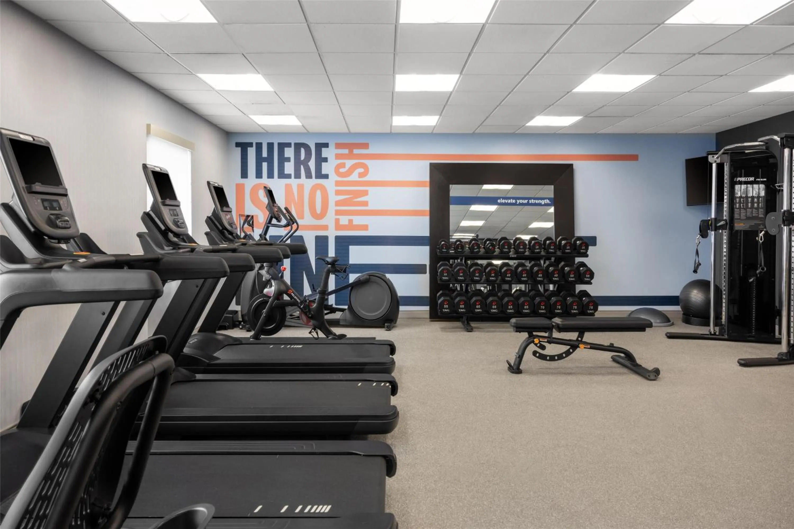 Fitness centre/facilities in Hampton Inn Lexington Medical Center, KY