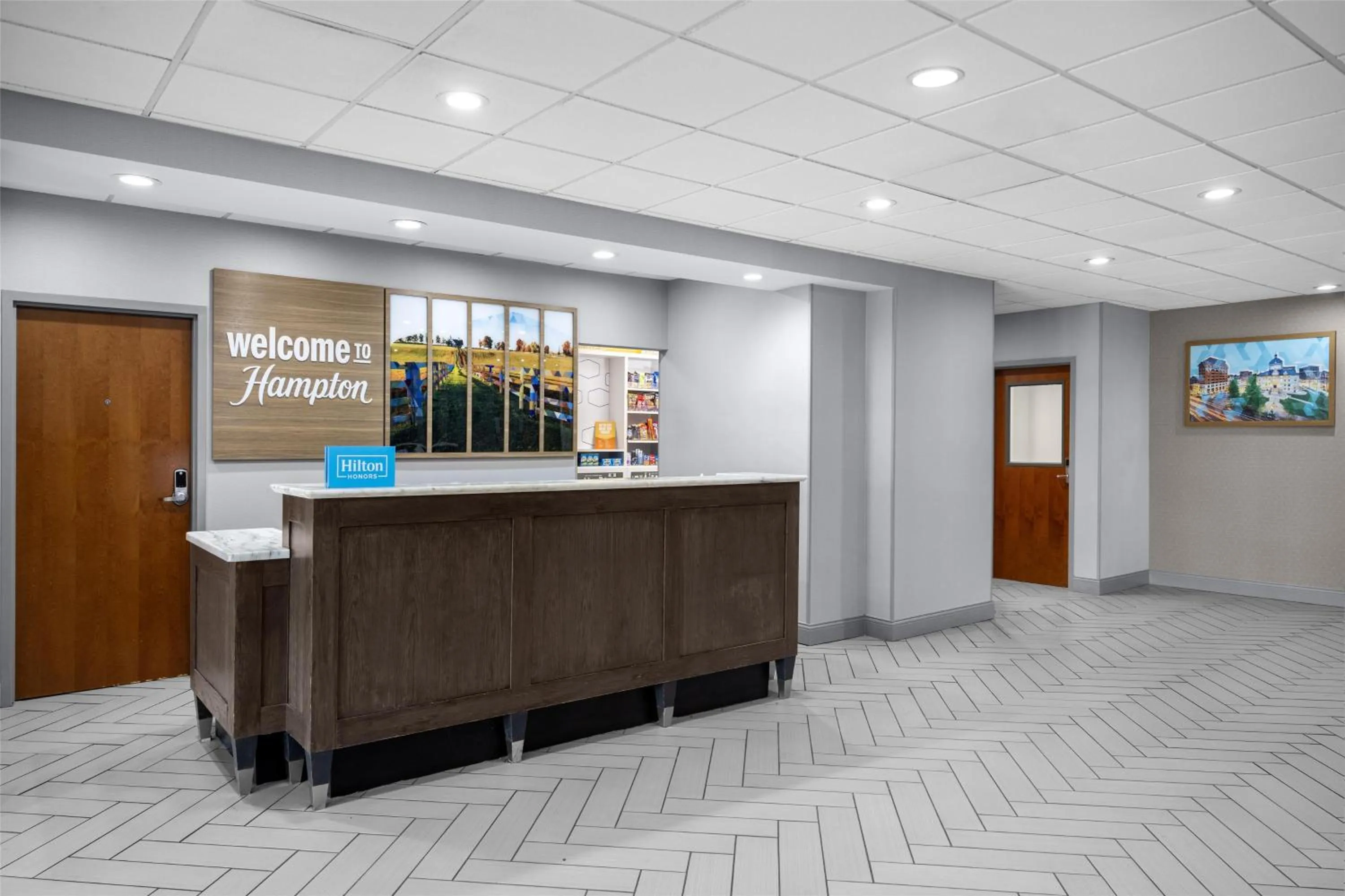 Lobby or reception in Hampton Inn Lexington Medical Center, KY