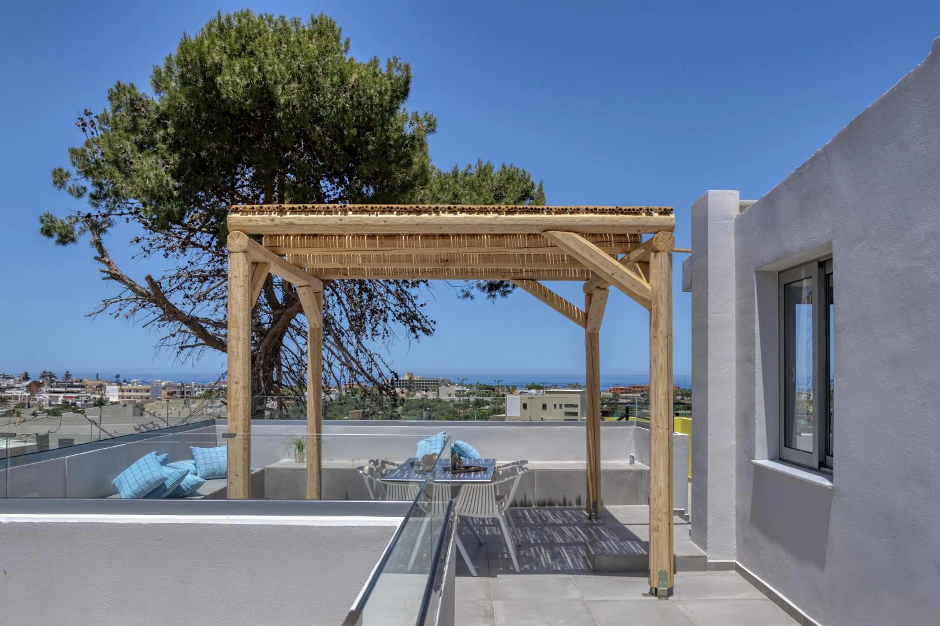 Patio in Natali Apartments by Estia