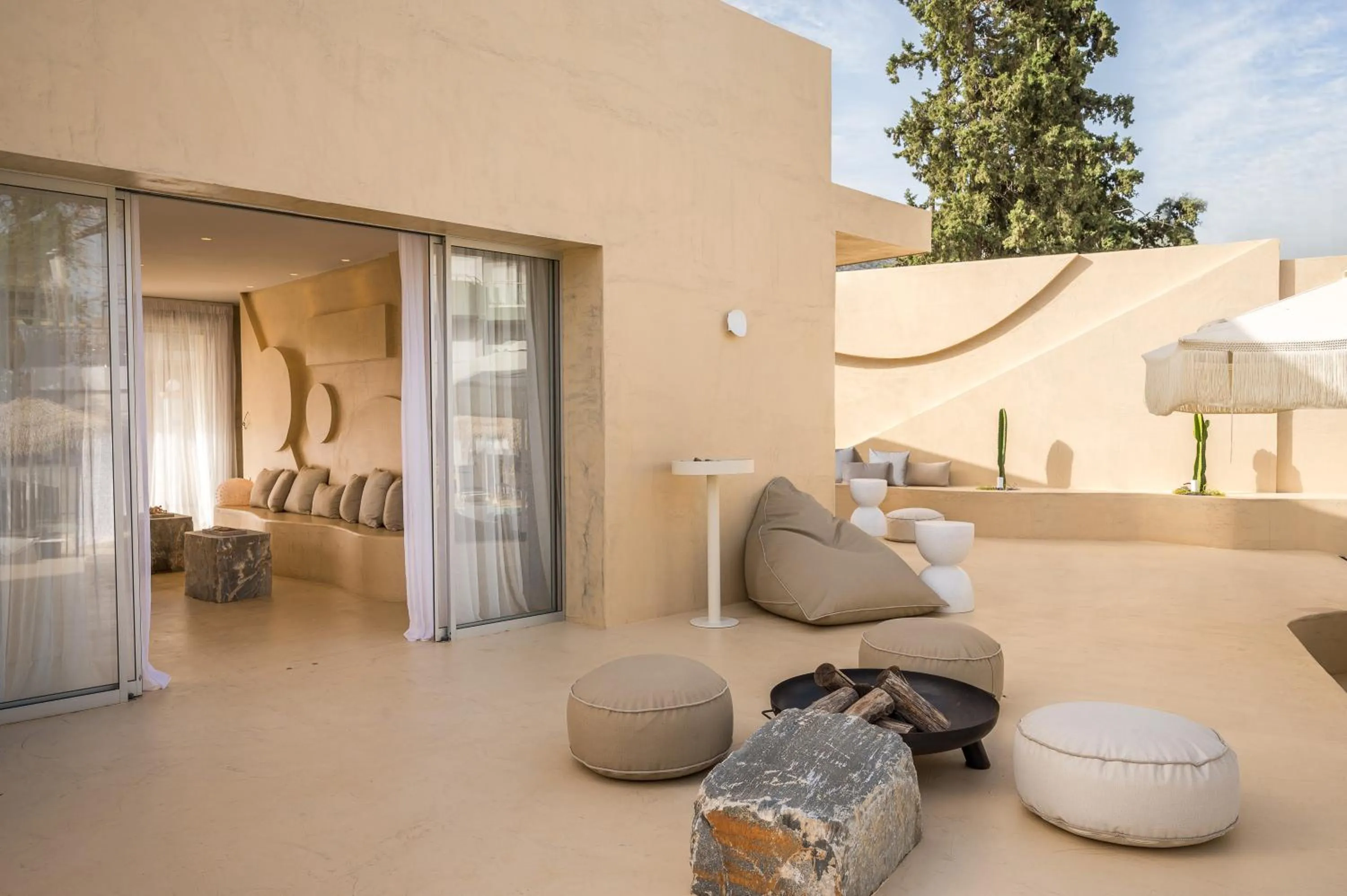 sunbed in Natali Apartments by Estia