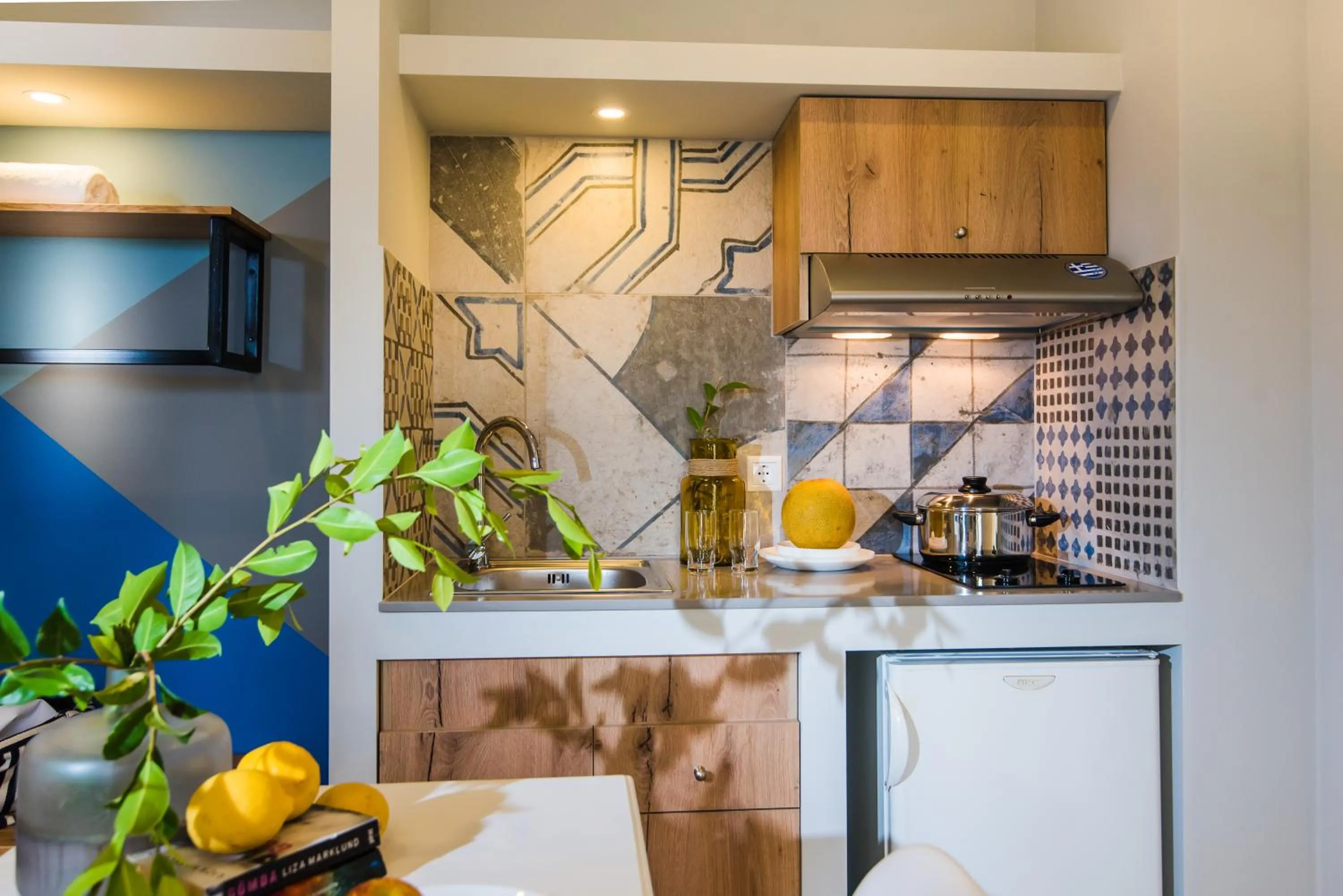 Kitchen or kitchenette in Natali Apartments by Estia