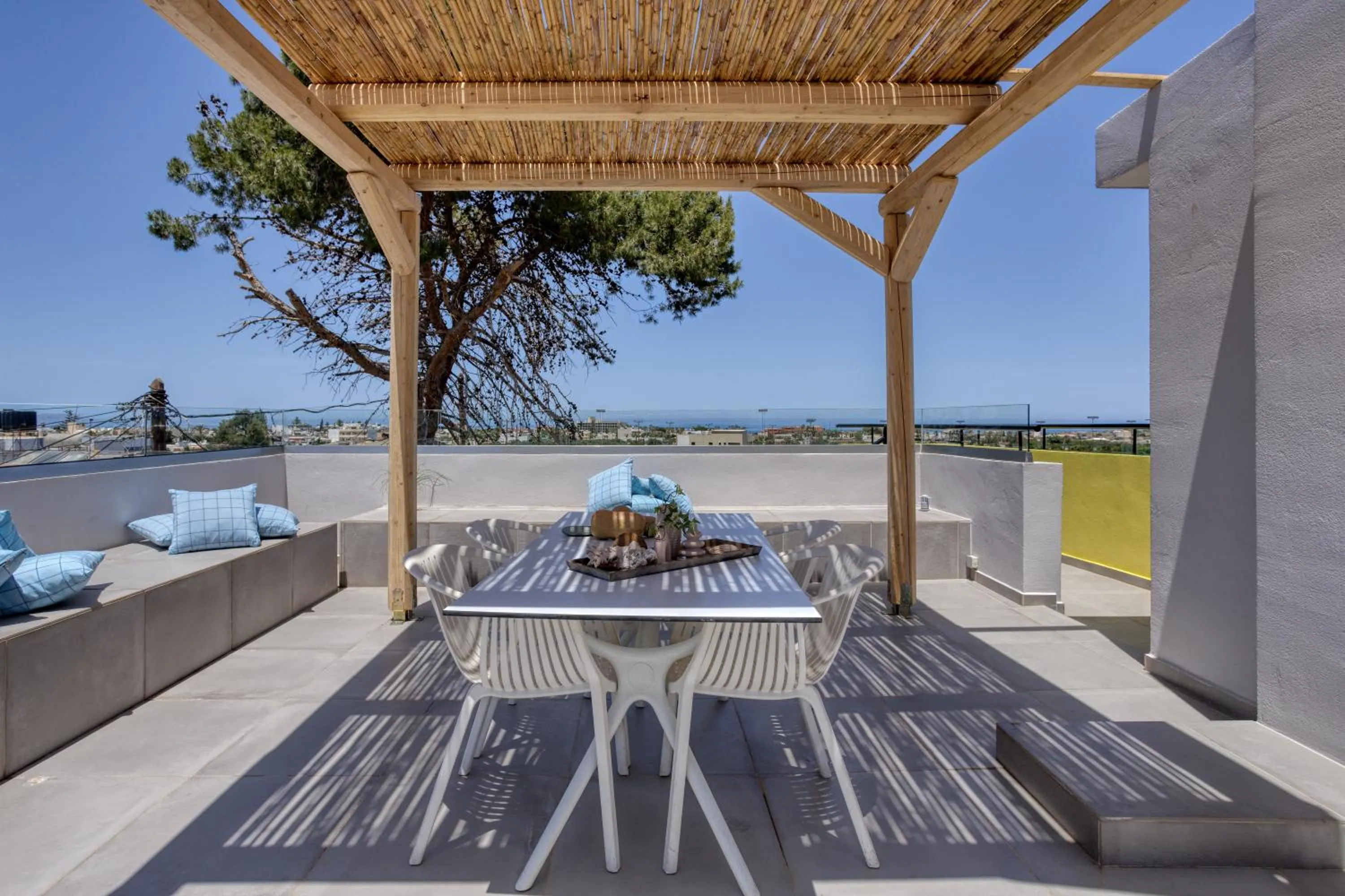 Patio in Natali Apartments by Estia