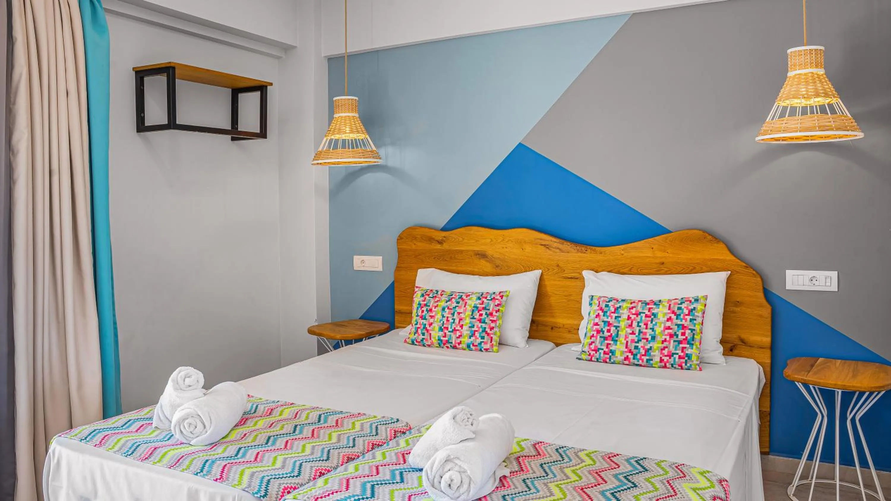 Bedroom, Bed in Natali Apartments by Estia