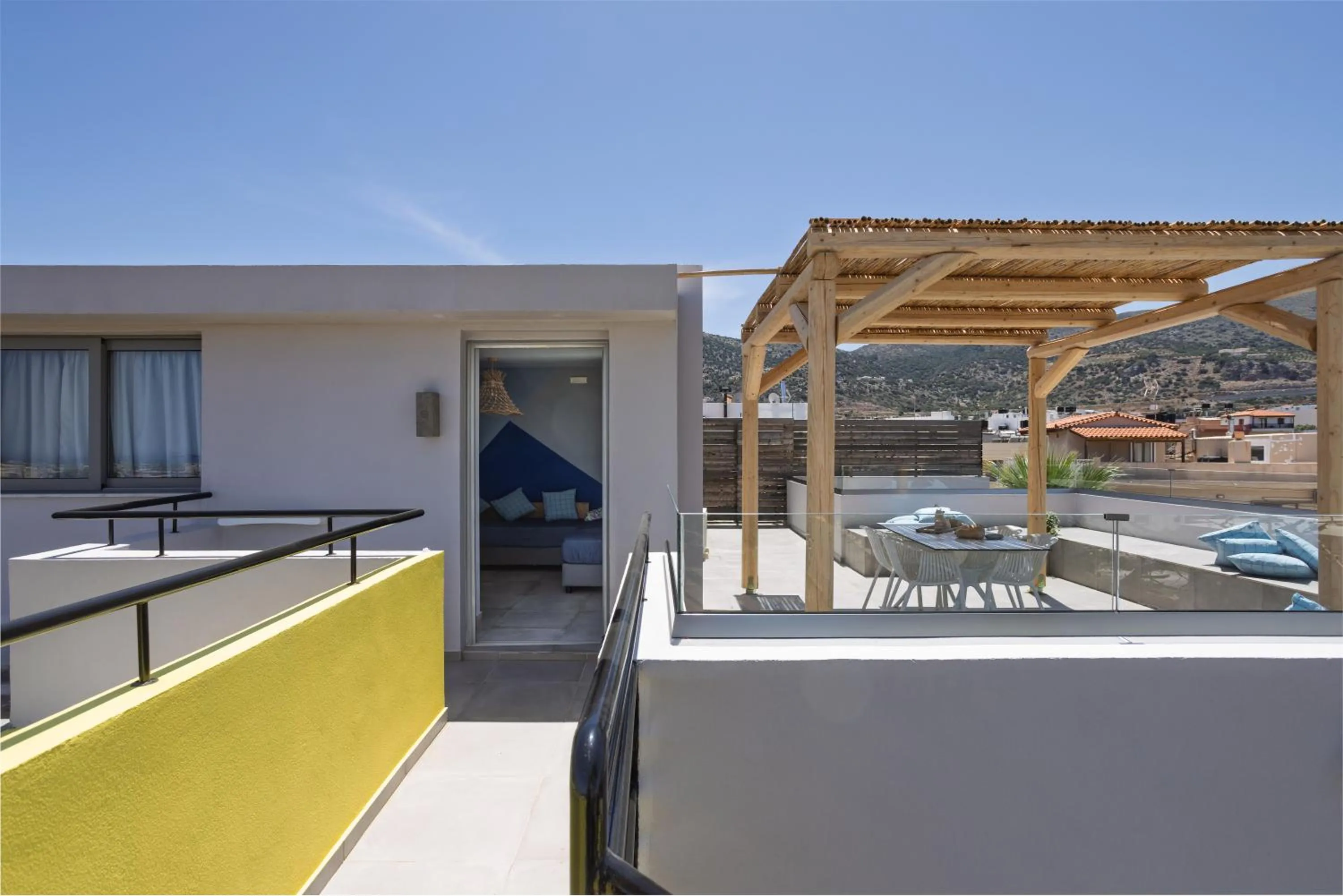 Patio in Natali Apartments by Estia