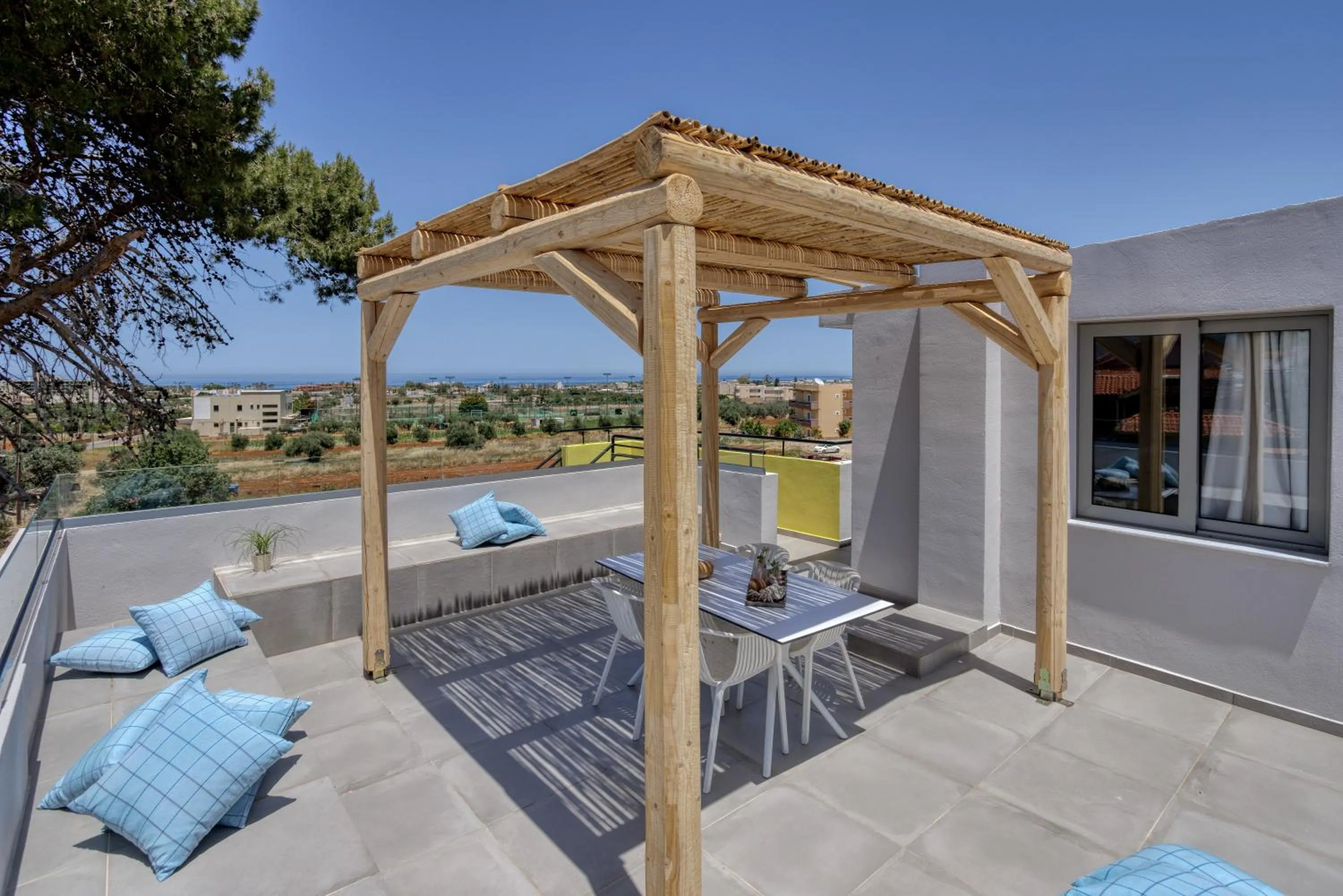 Patio in Natali Apartments by Estia