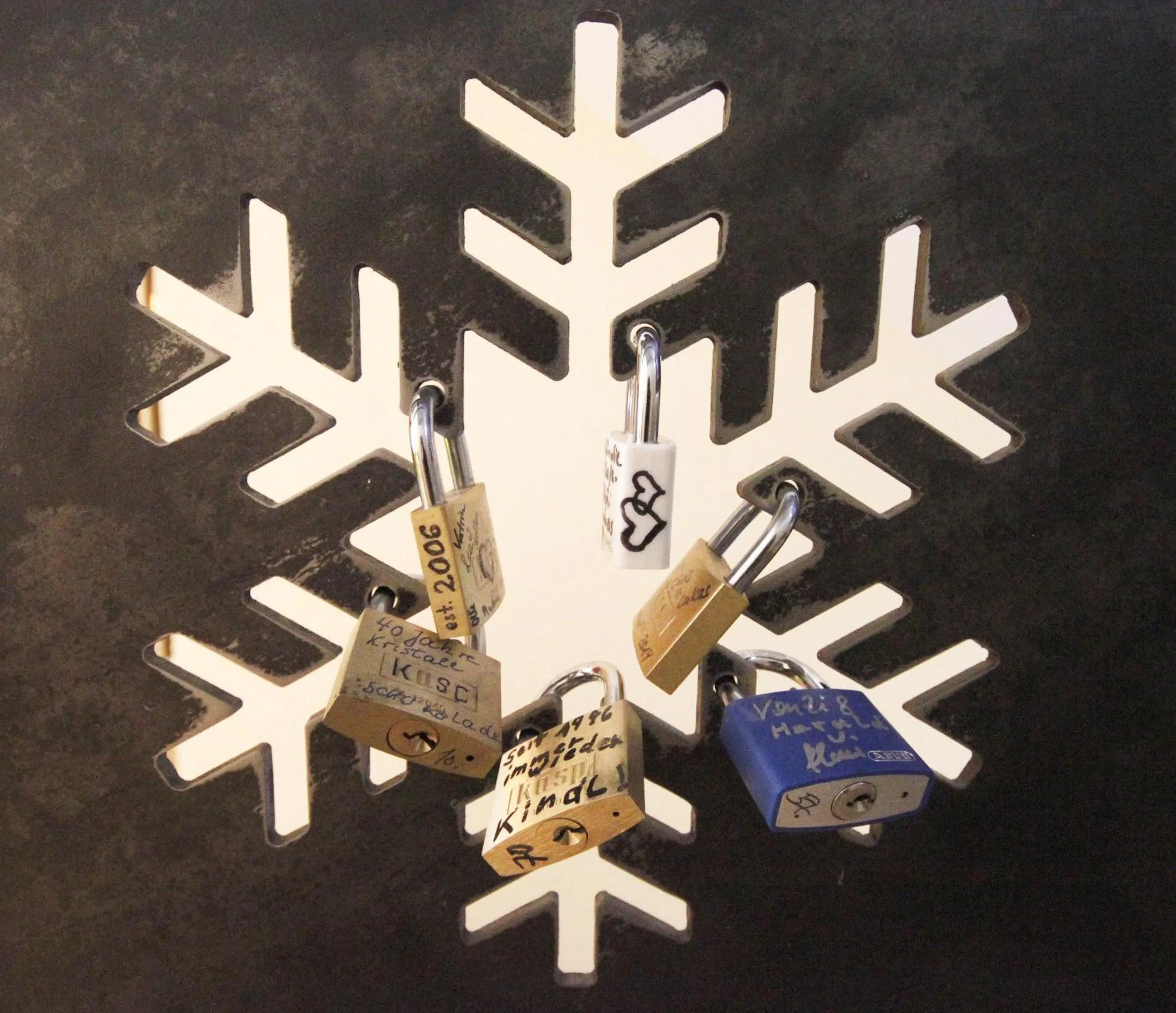 Decorative detail in Hotel Kristall