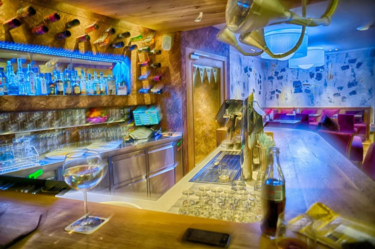 Lounge or bar in Hotel Kristall