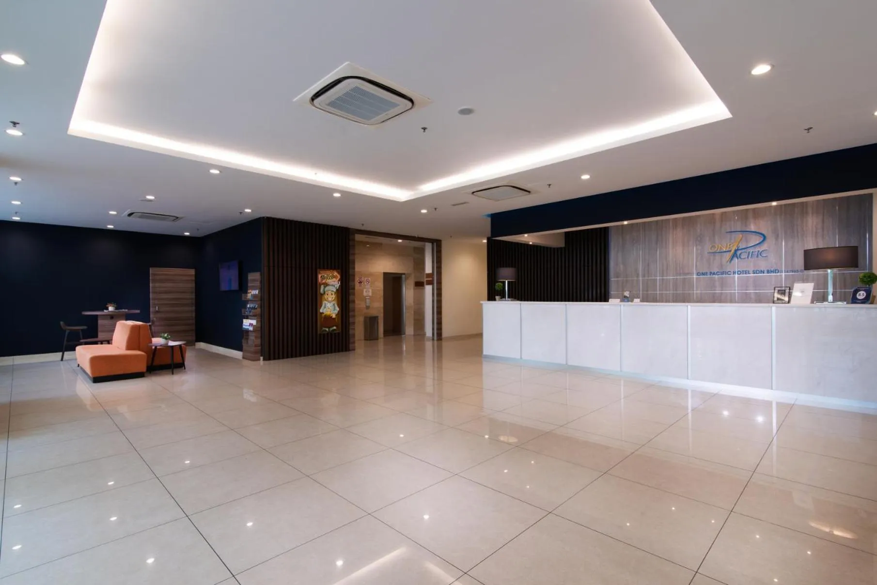 Lobby or reception in One Pacific Hotel and Serviced Apartments