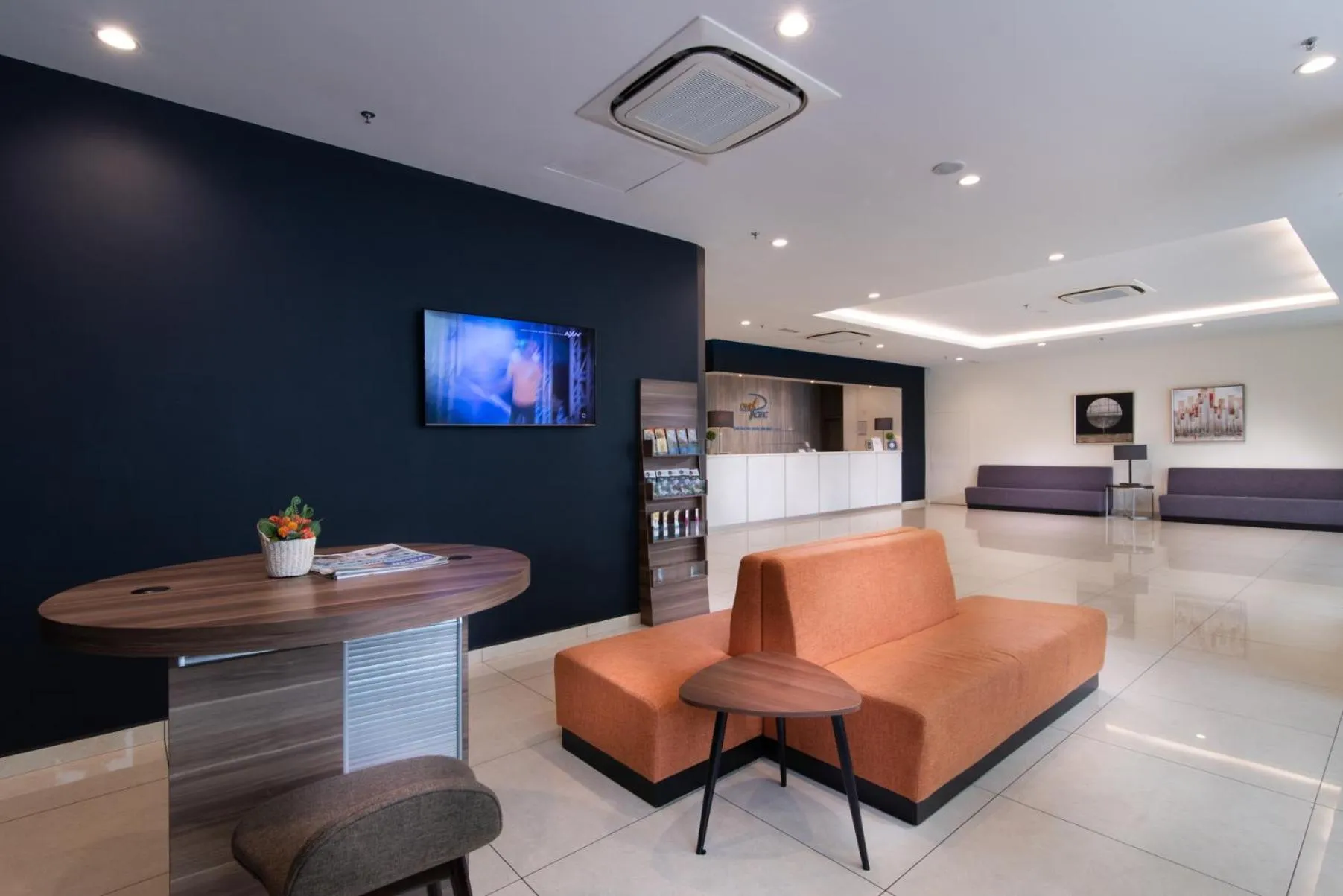 Lobby or reception in One Pacific Hotel and Serviced Apartments