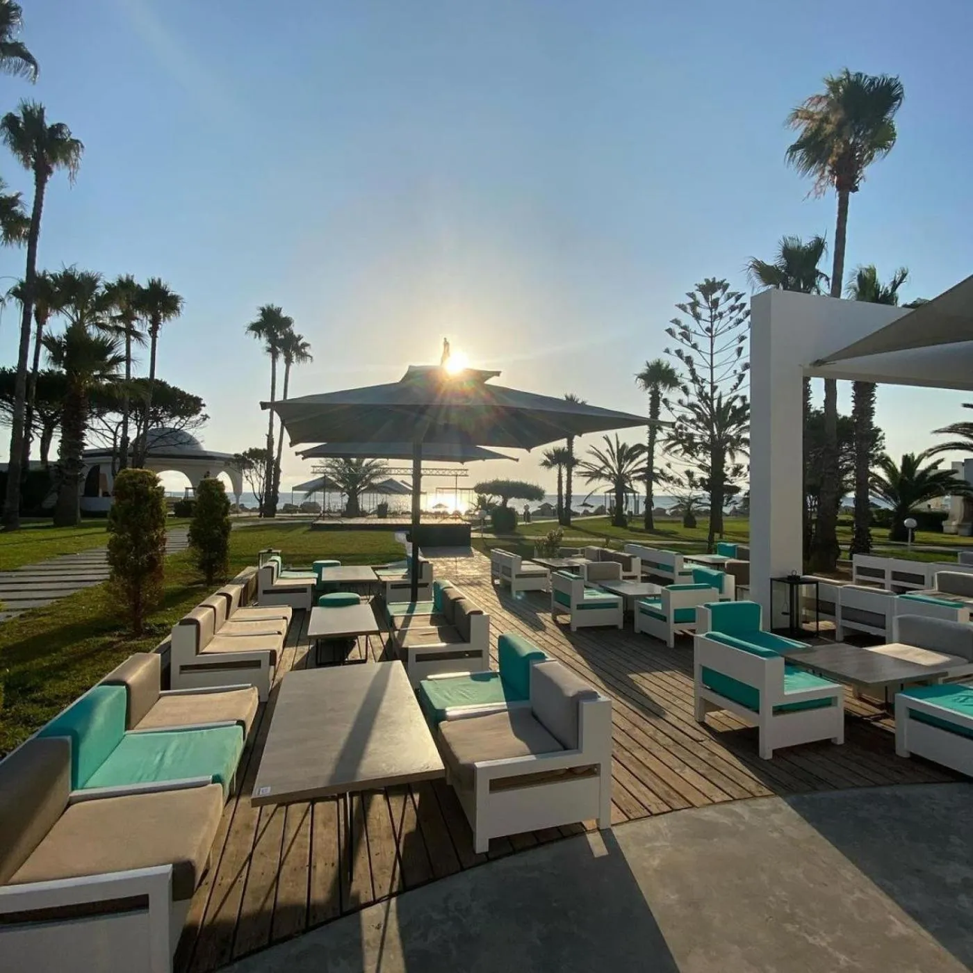 Patio in Residence Ain Meriem