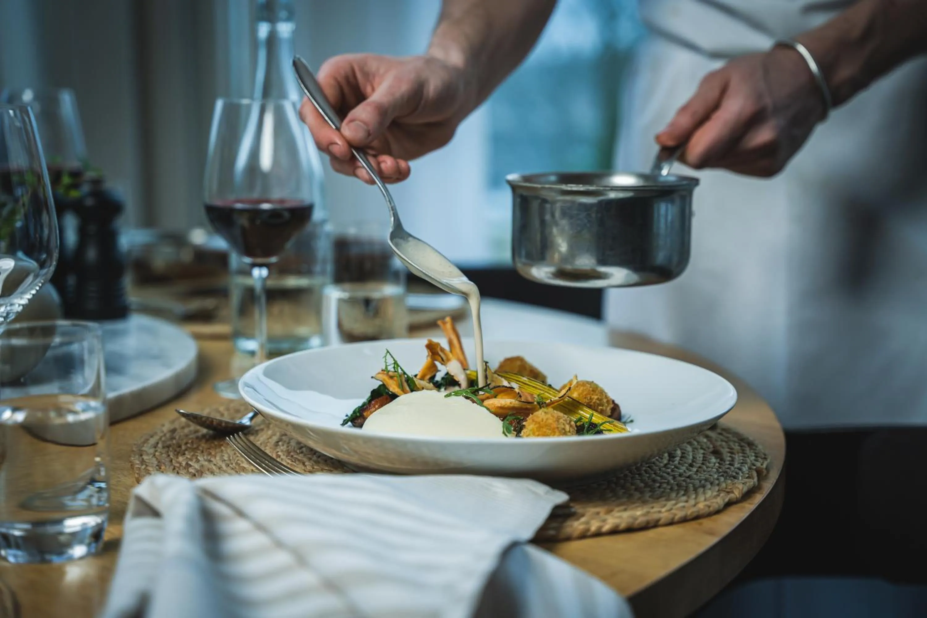 Dinner in Skepparholmen Nacka