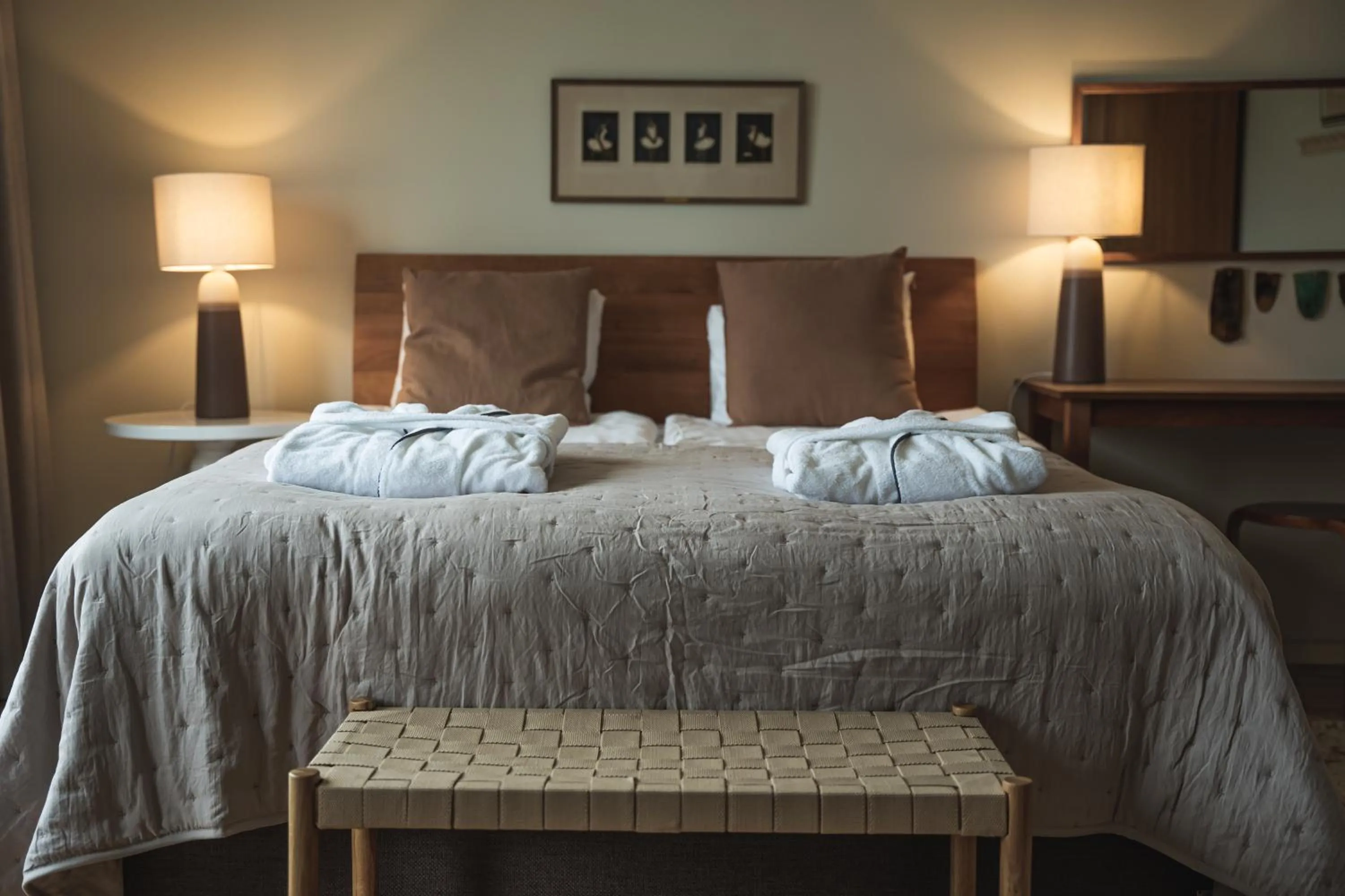 Decorative detail, Bed in Skepparholmen Nacka