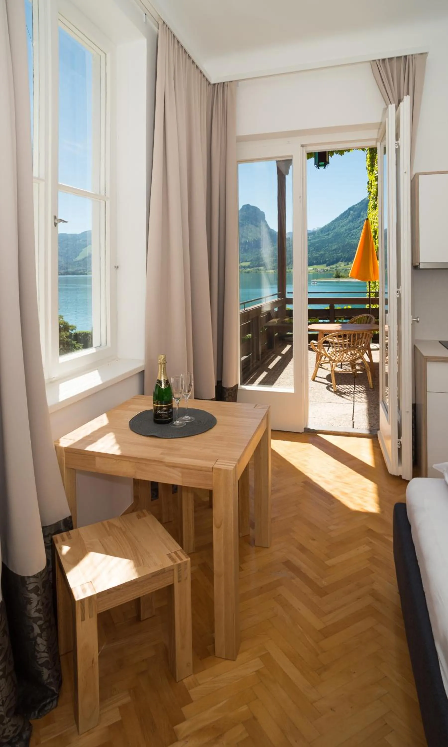 Balcony/Terrace in Seehaus Familie Leifer