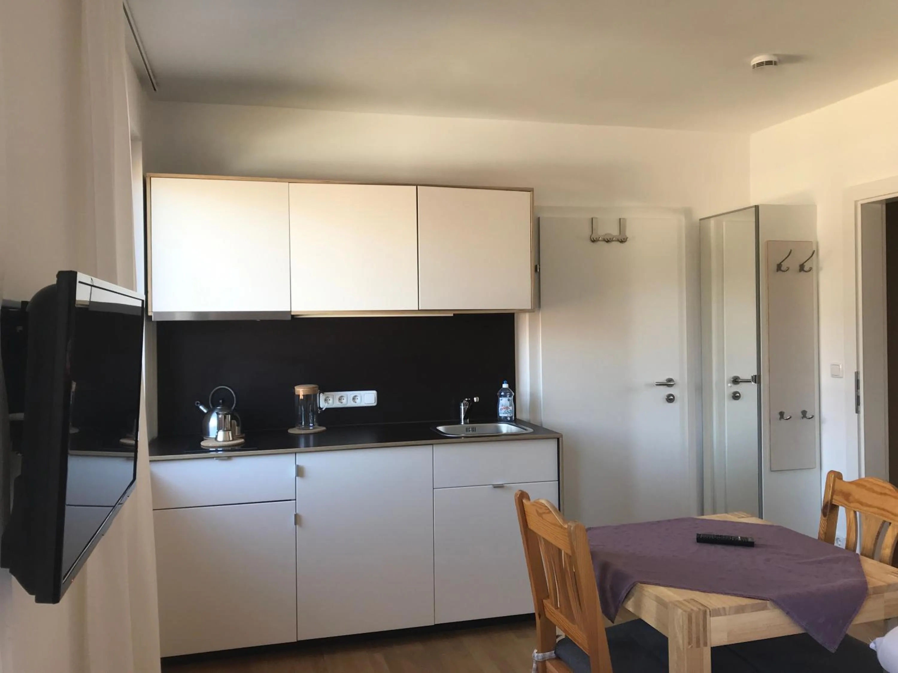 Kitchen or kitchenette in Seehaus Familie Leifer