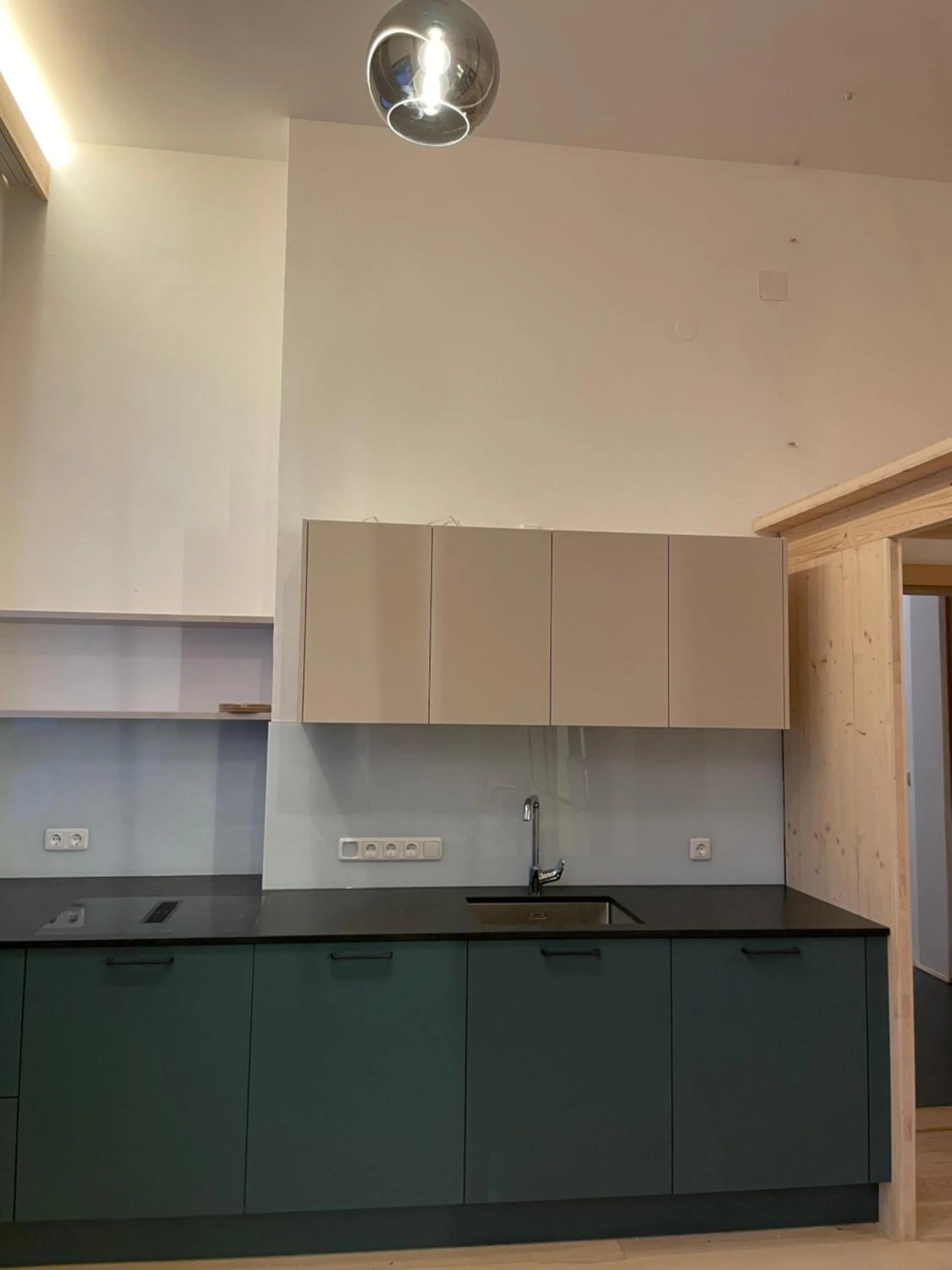 Kitchen or kitchenette in Seehaus Familie Leifer