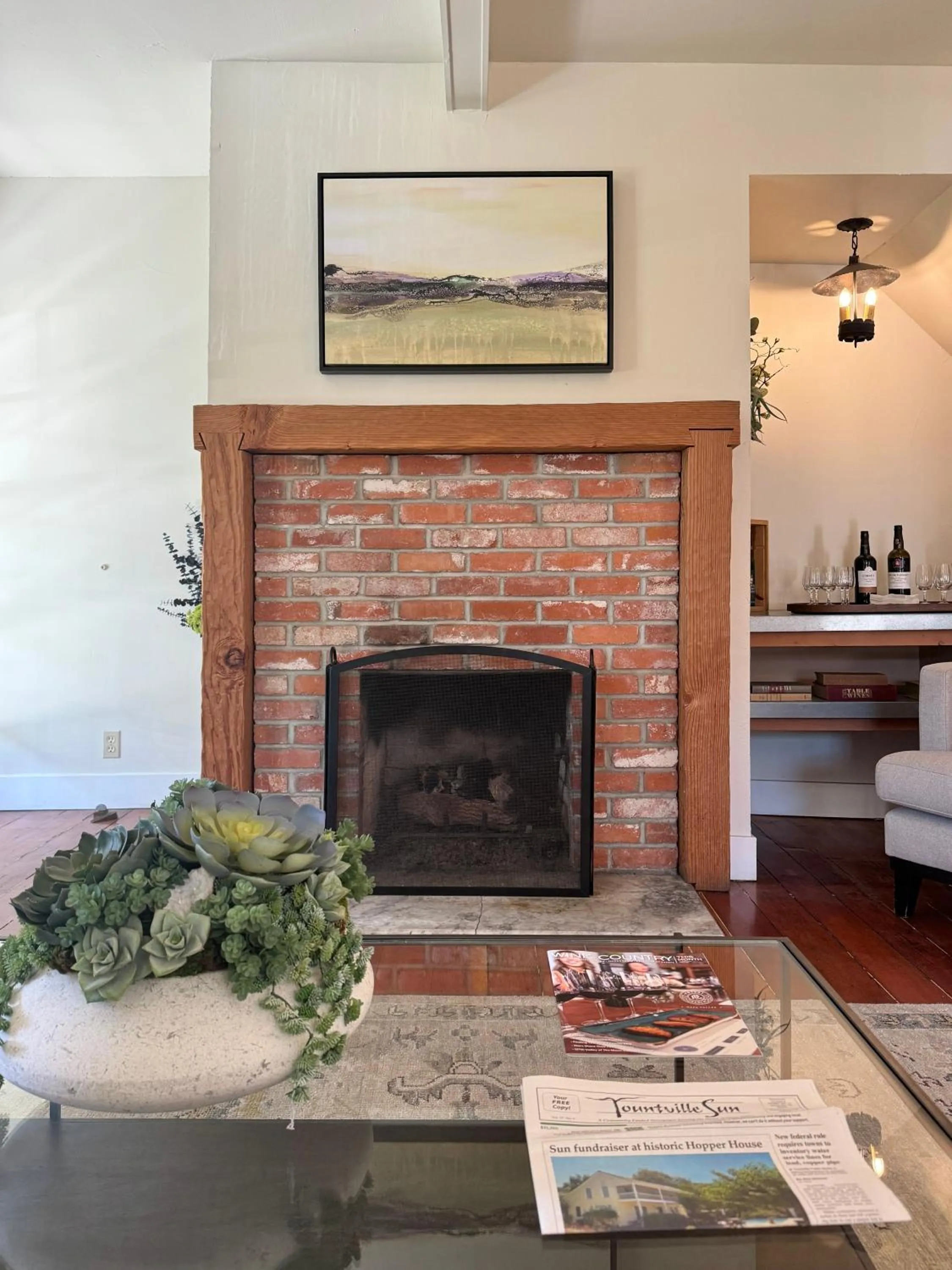 Lobby or reception in Lavender, A Four Sisters Inn