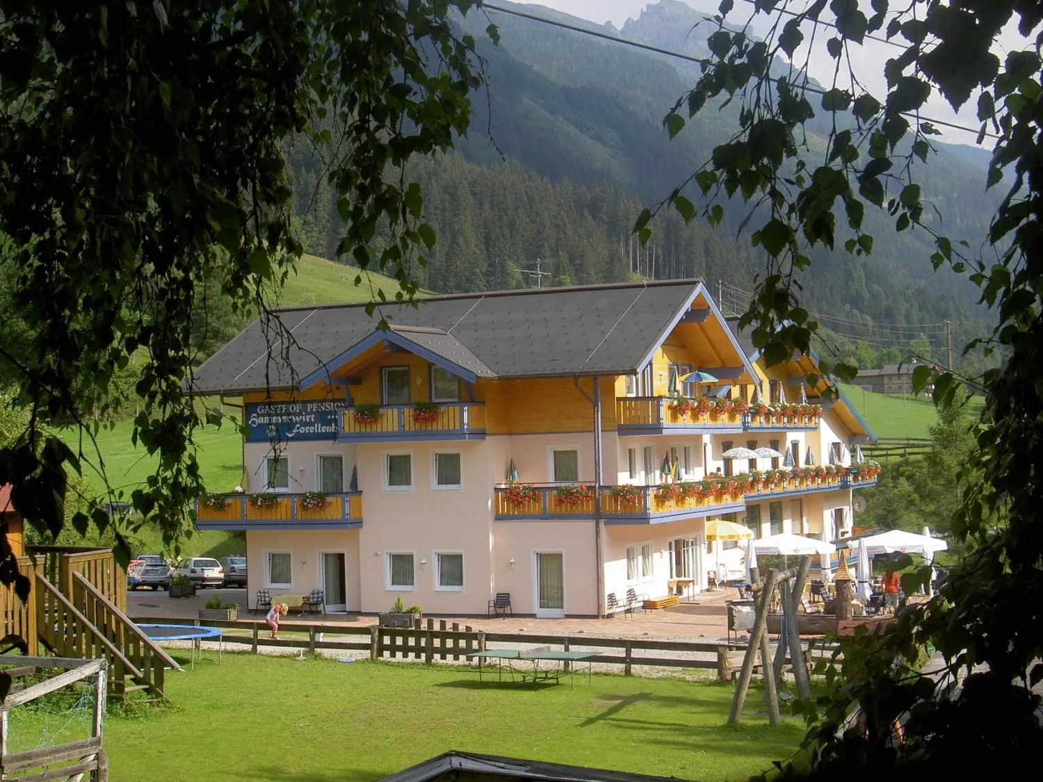 Property building in Hotel Hammerwirt - Forellenhof
