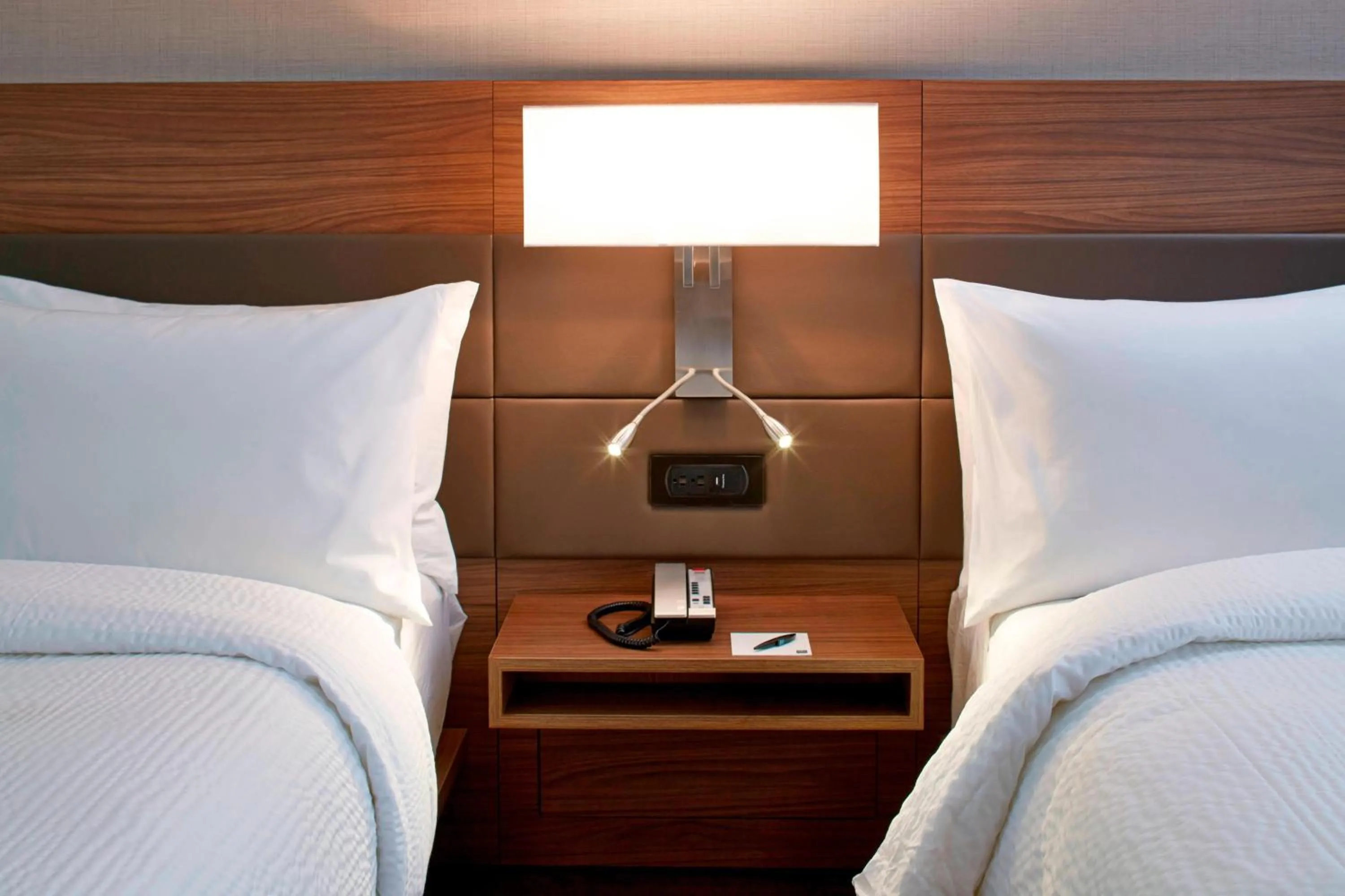 Photo of the whole room, Bed in AC Hotel by Marriott Atlanta Buckhead at Phipps Plaza