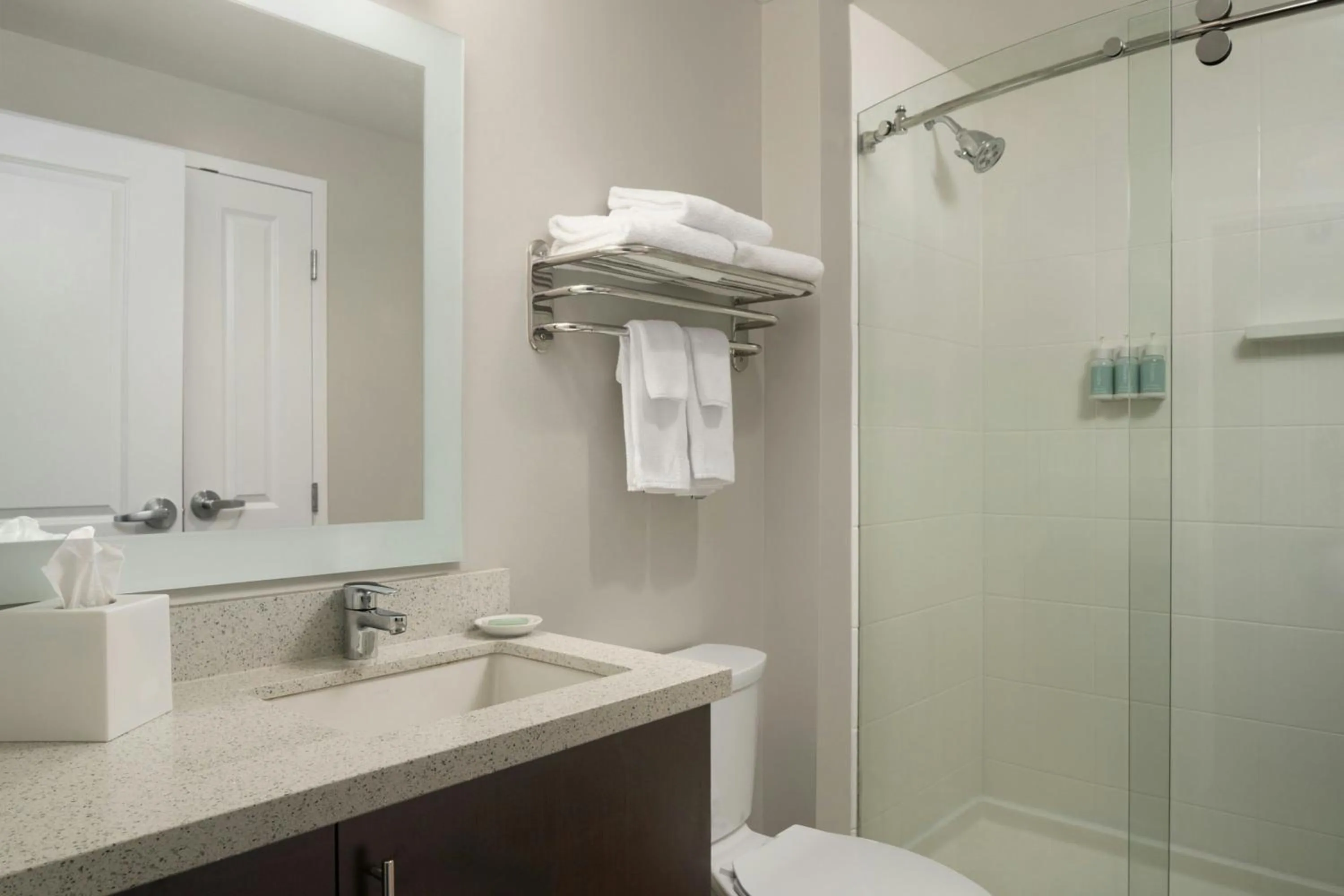 Bathroom in TownePlace Suites by Marriott Swedesboro Logan Township