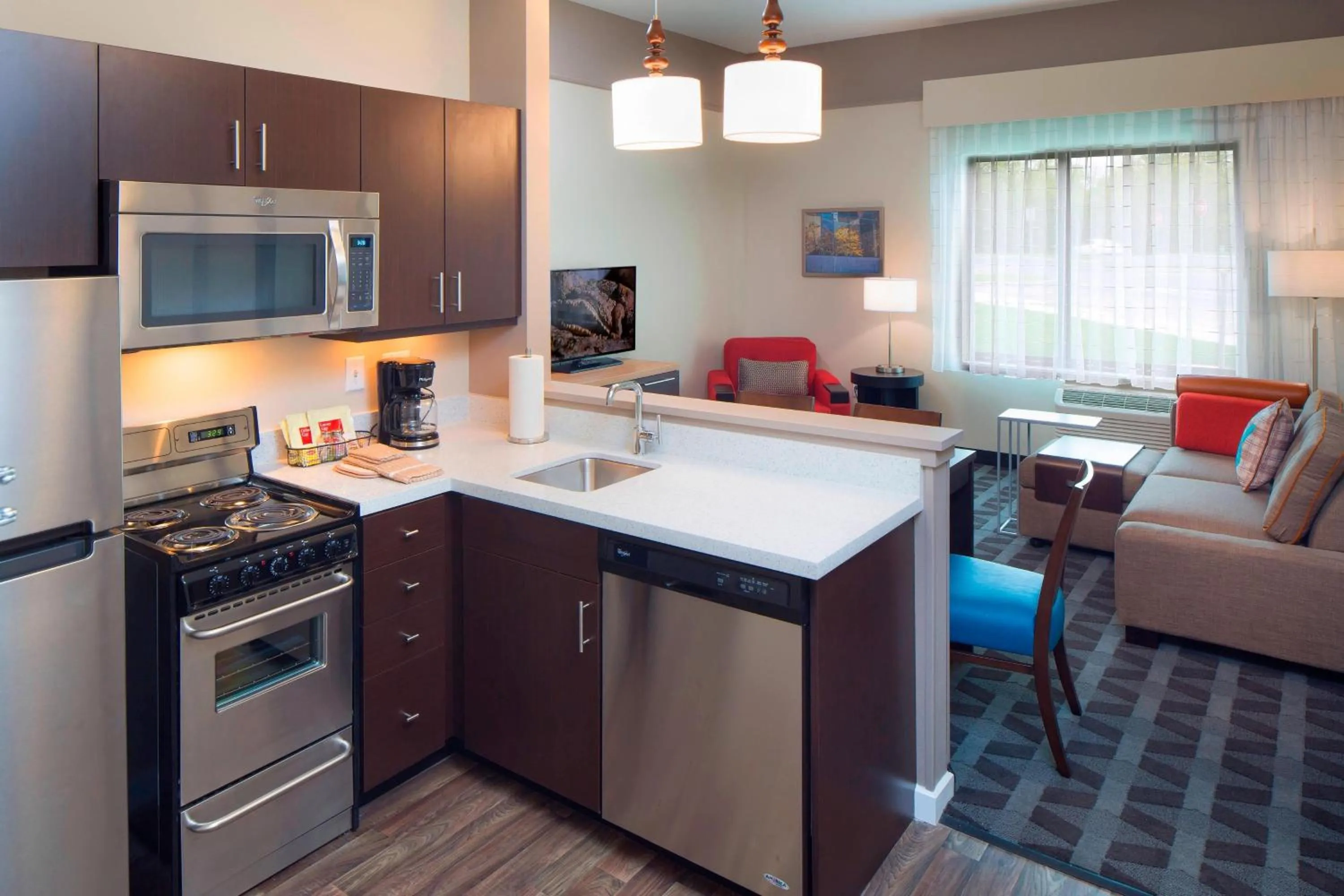 Kitchen or kitchenette in TownePlace Suites by Marriott Swedesboro Logan Township