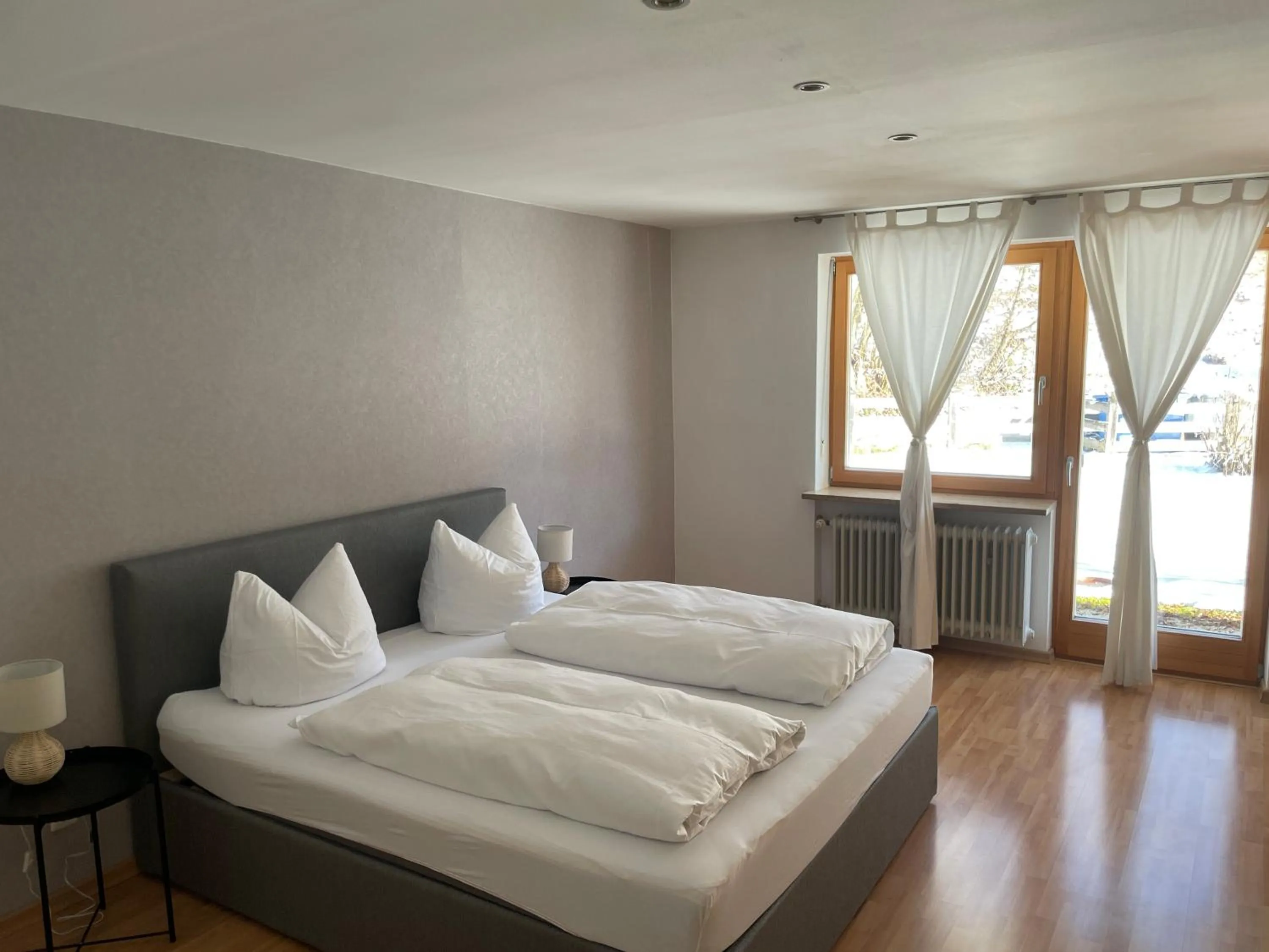 Bed in Hotel Garni Landhaus Sonnenstern