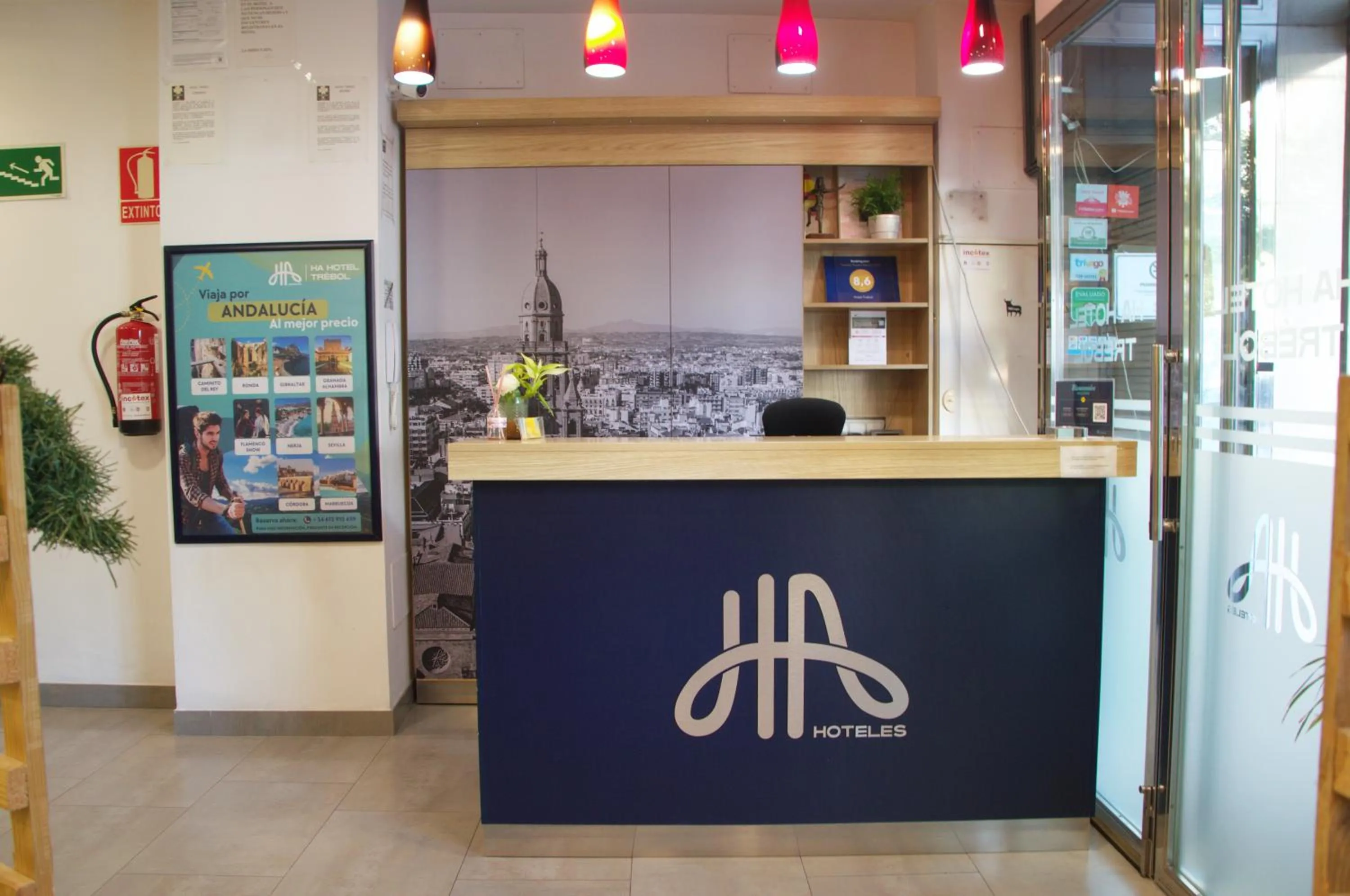 Lobby or reception in H-A Hotel Trebol