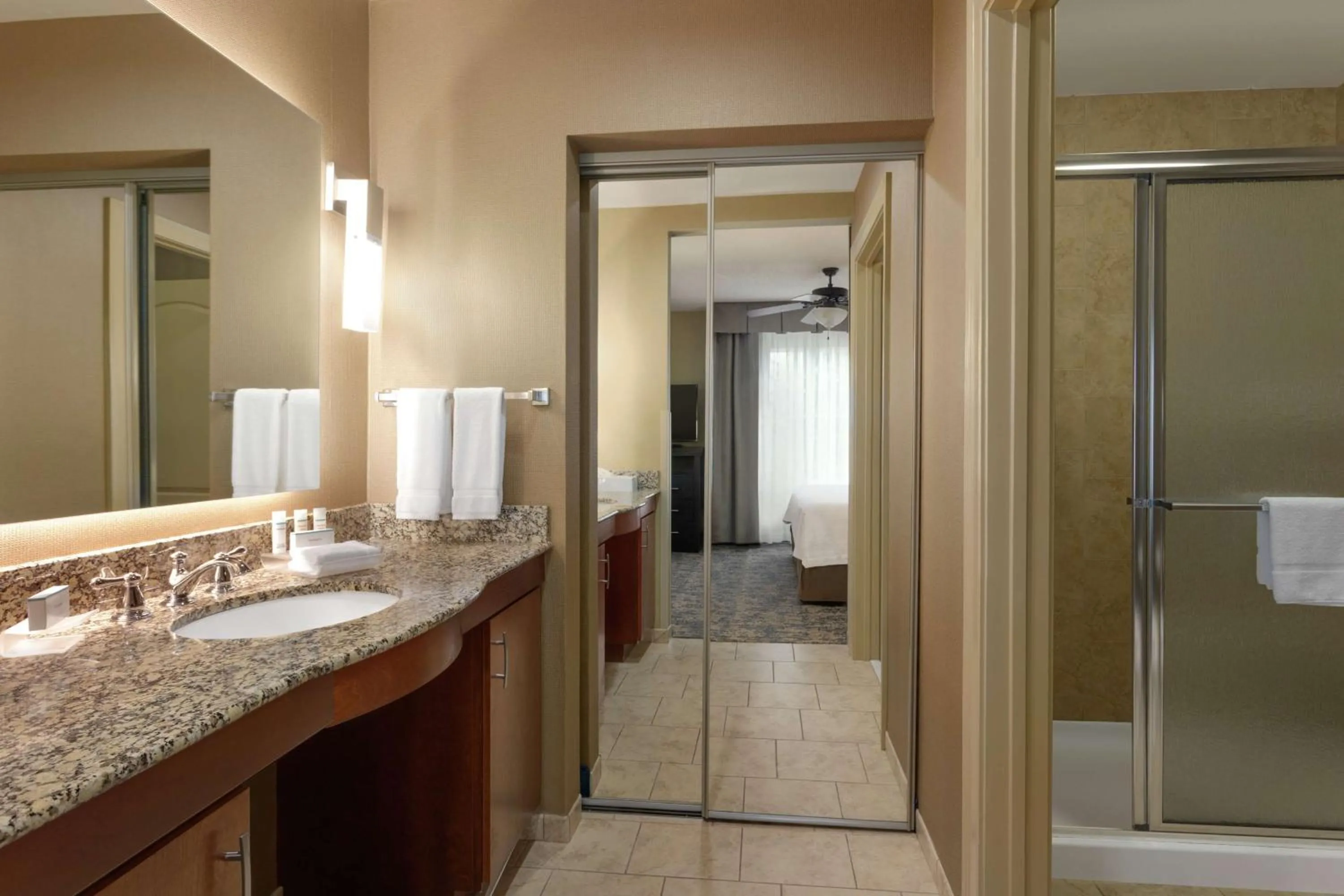 Bathroom in Homewood Suites by Hilton Fort Smith